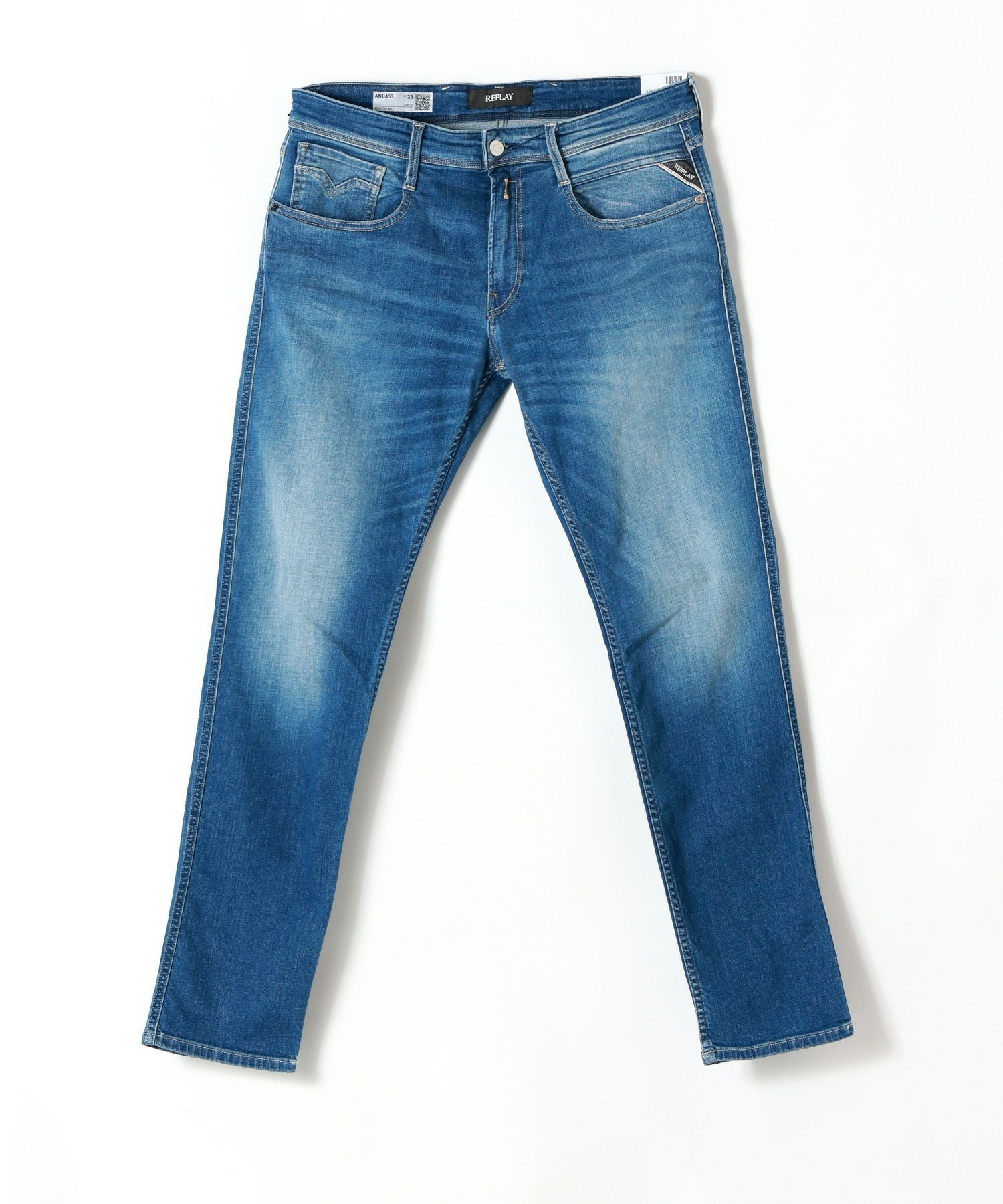 REPLAY(リプレイ)】 573 BIO 10.5 OZ ライトインディゴ