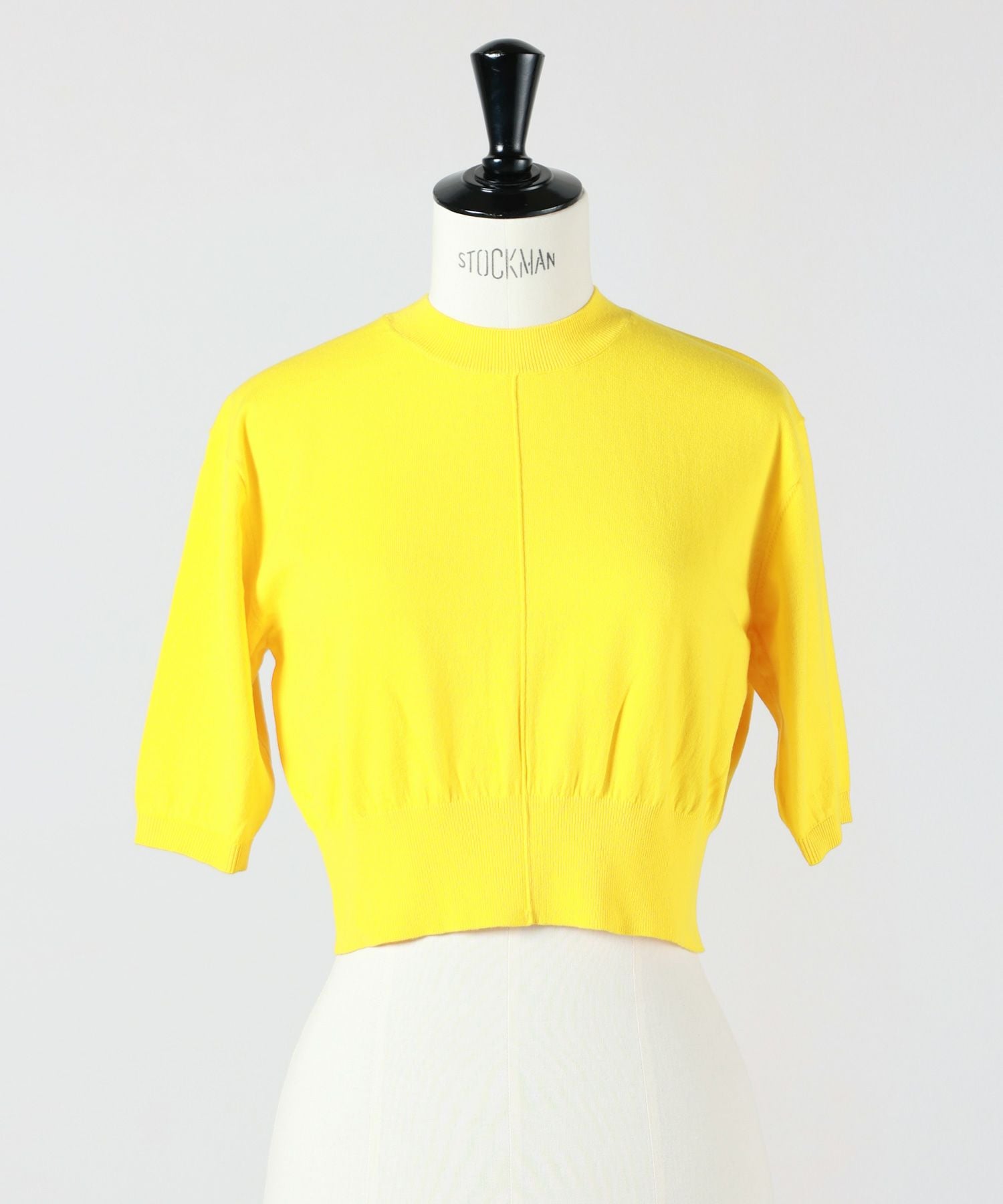 ENFOLD(エンフォルド)】 CROPPED KNIT T-SHIRT｜PARIGOT ONLINE