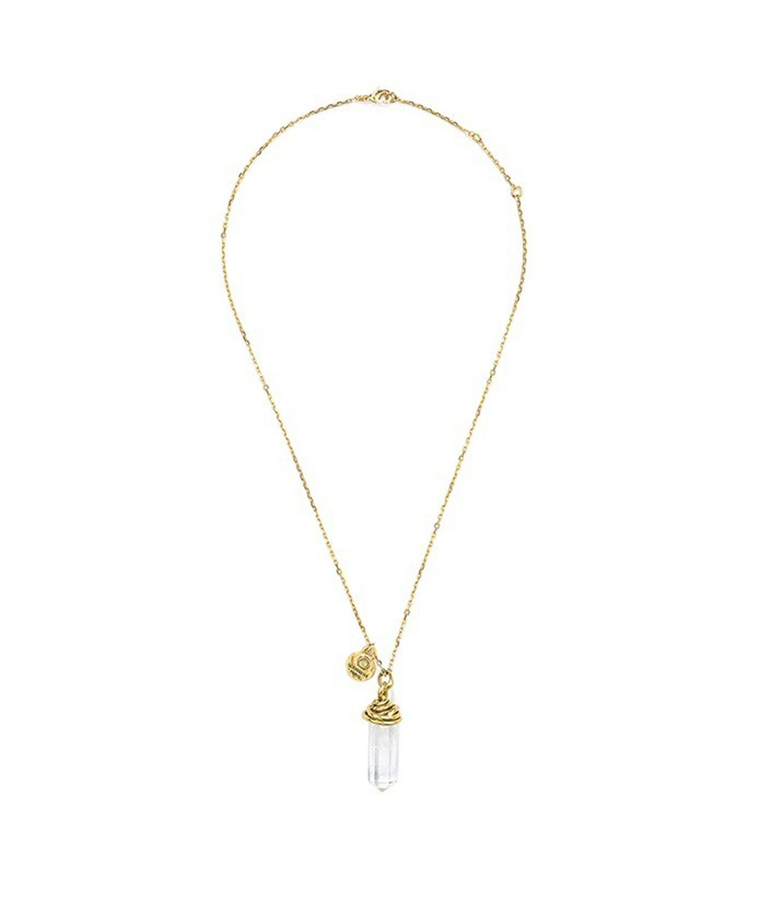 GOOSSENS Paris(ゴッサンスパリ)】 Talisman Rock Crystal Necklace