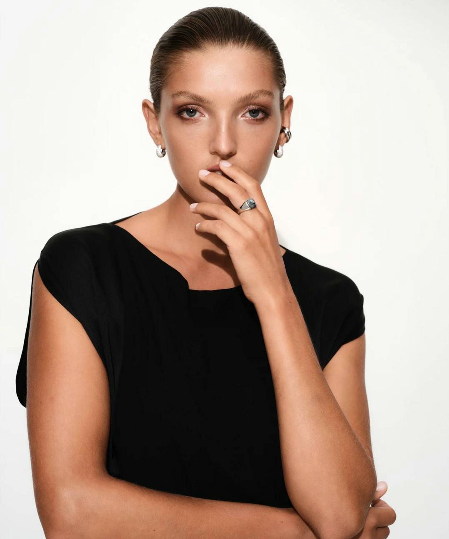 TOM WOOD(トムウッド)】 Kay Larvikite リング｜PARIGOT ONLINE