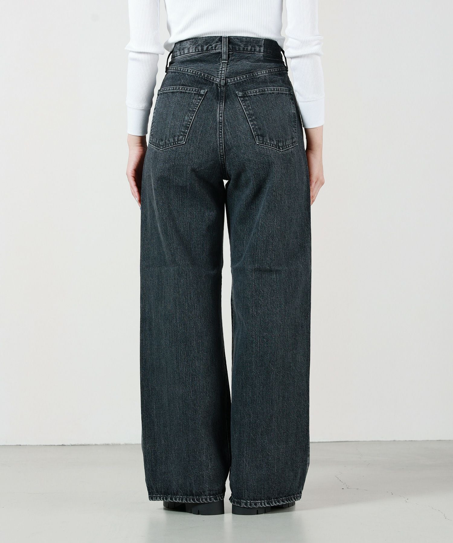 HYKE(ハイク)】 DENIM WIDE LEG JEANS｜PARIGOT ONLINE（パリゴ