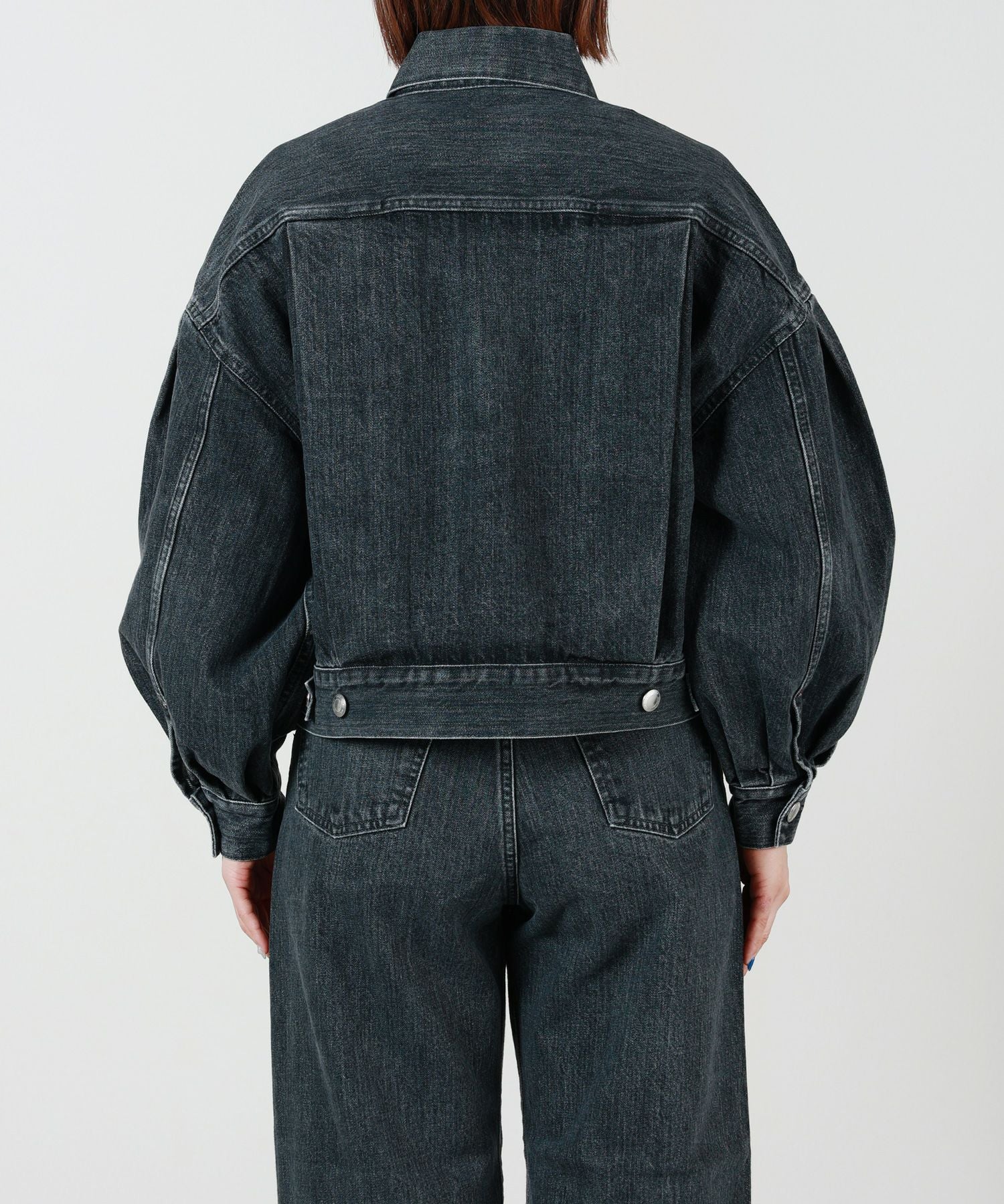 HYKE(ハイク)】BALOON SLEEVE DENIM JACKET/TYPE2｜PARIGOT ONLINE