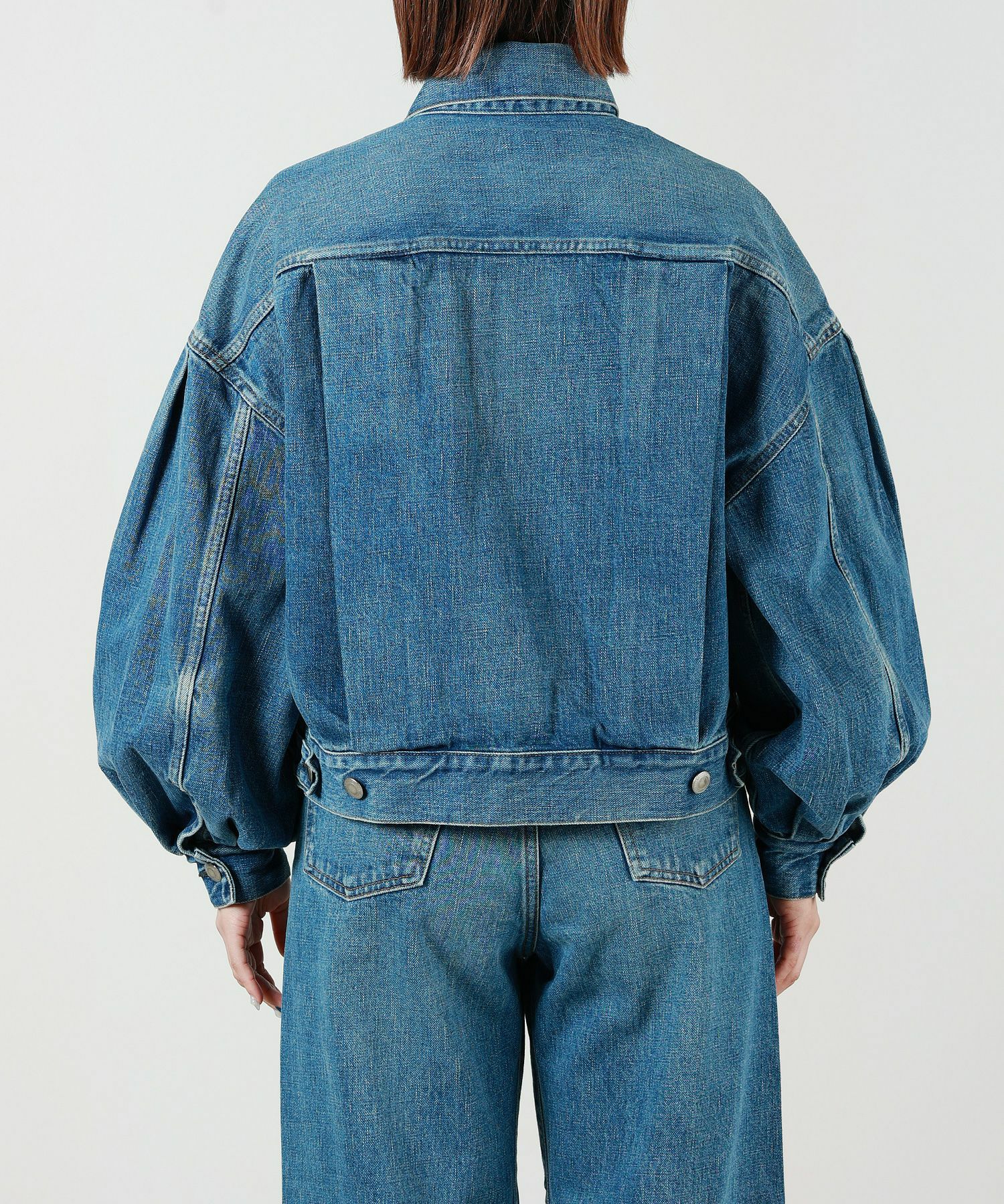 HYKE(ハイク)】 BALOON SLEEVE DENIM JACKET/TYPE2｜PARIGOT ONLINE