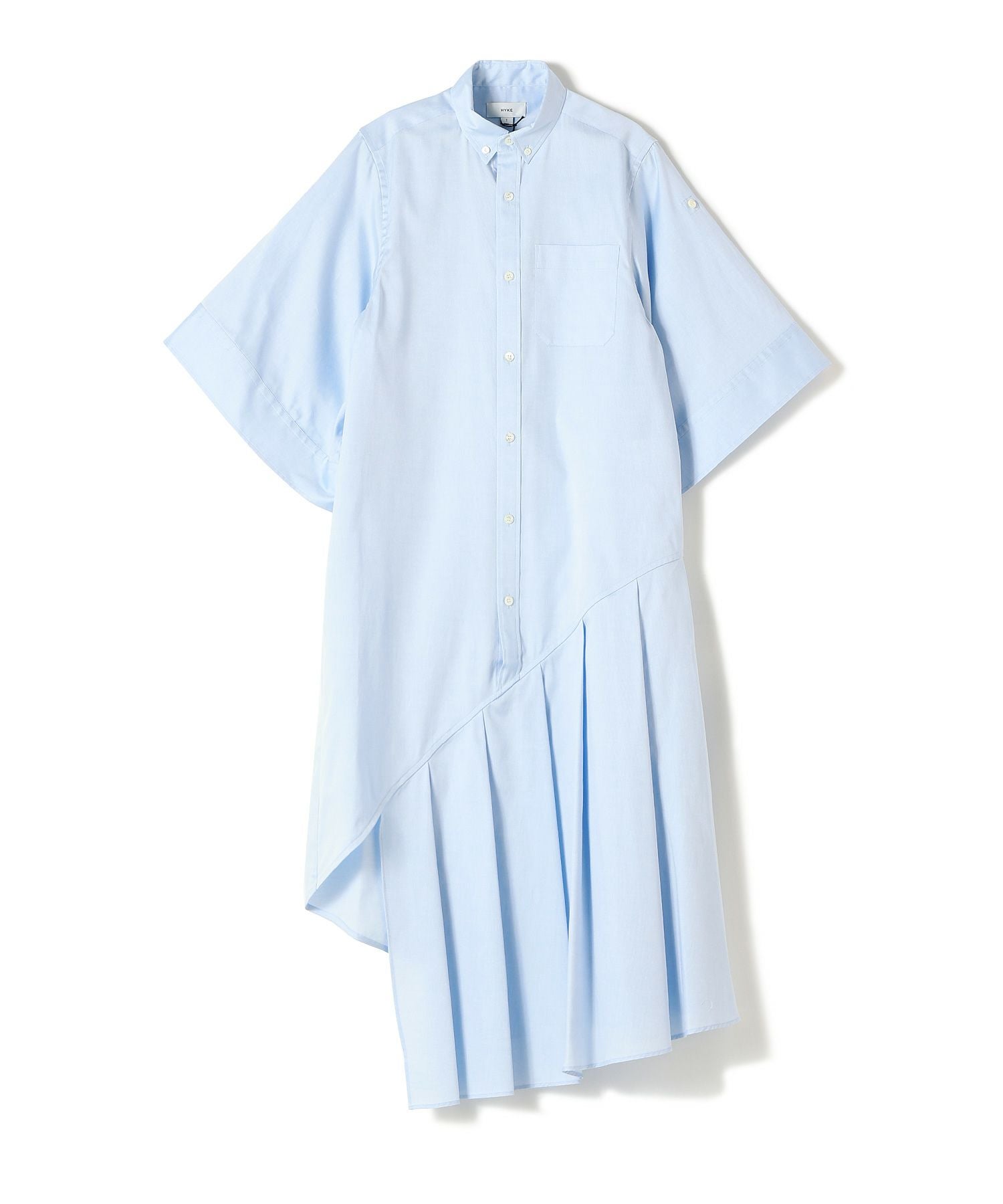 HYKE(ハイク)】 BUTTON-DOWN SHIRT DRESS｜PARIGOT ONLINE（パリゴ