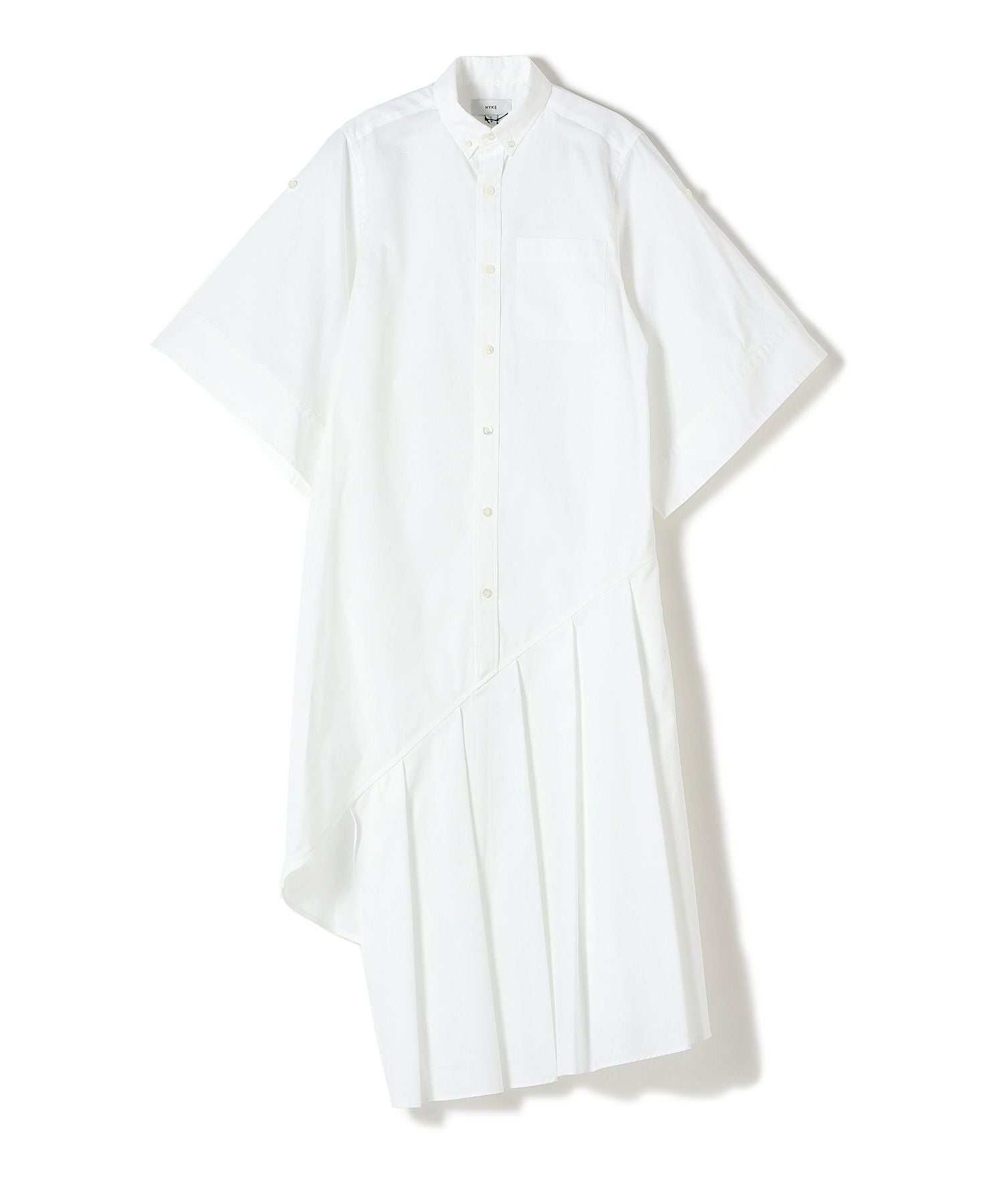 HYKE(ハイク)】 BUTTON-DOWN SHIRT DRESS｜PARIGOT ONLINE（パリゴ