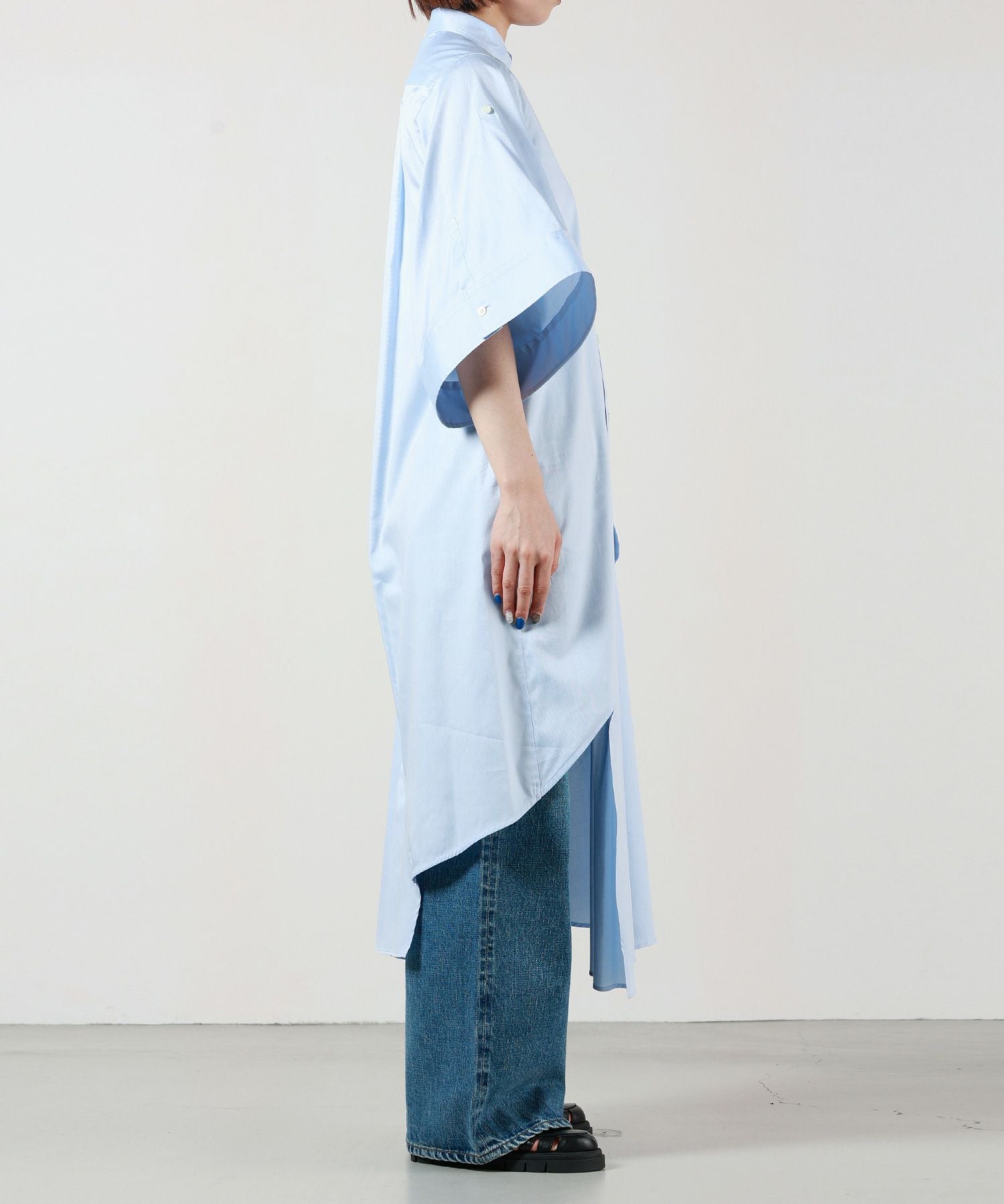HYKE(ハイク)】 BUTTON-DOWN SHIRT DRESS｜PARIGOT ONLINE（パリゴ