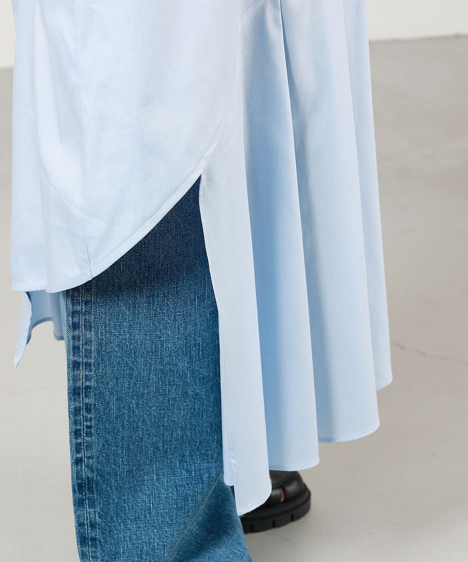 HYKE(ハイク)】 BUTTON-DOWN SHIRT DRESS｜PARIGOT ONLINE