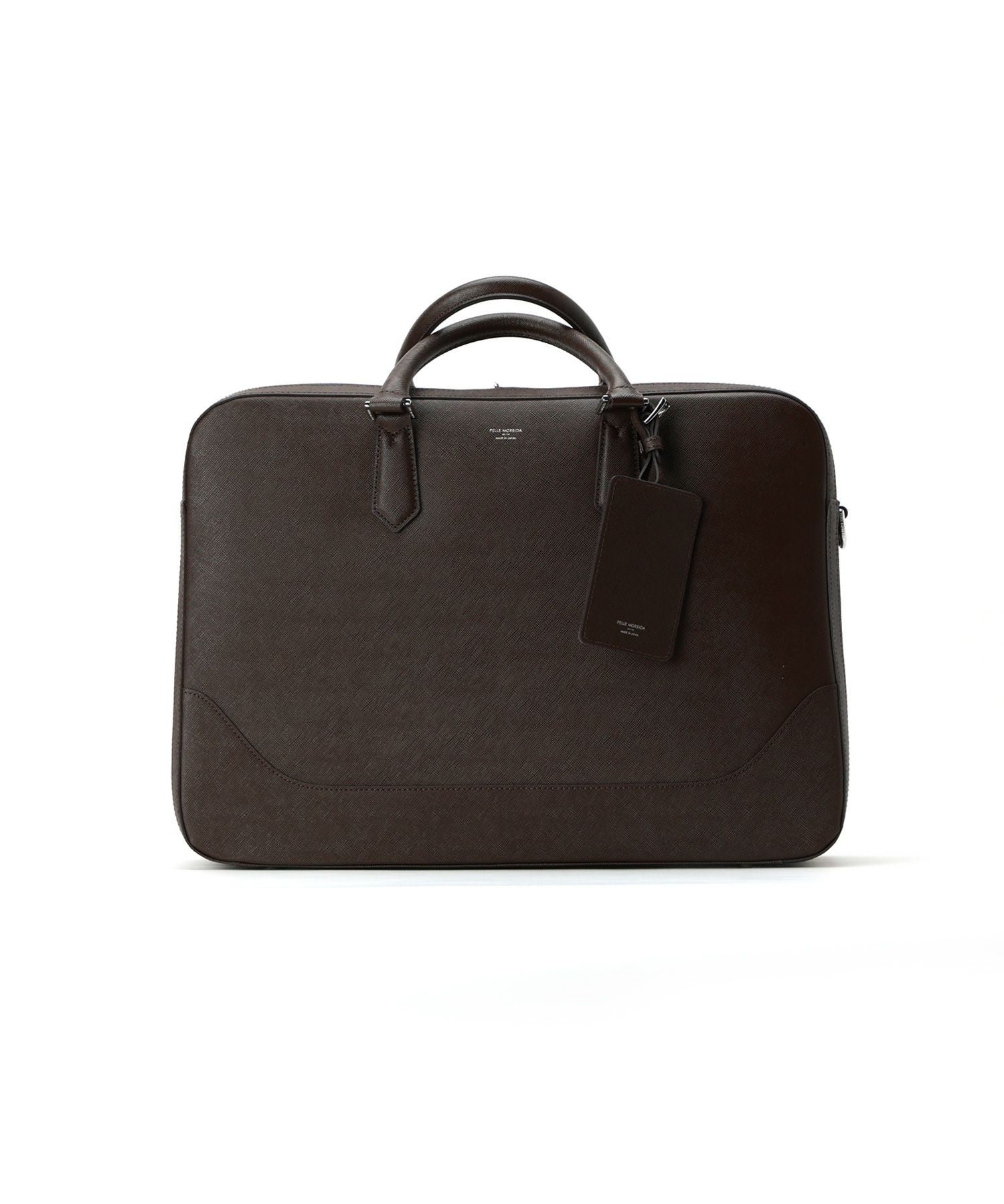 PELLE MORBIDA ブリーフバッグ(2室タイプ) ブラック CA014A-ブリーフバッグ(2室タイプ) BLACK | PELLE MORBIDA ペッレ モルビダ