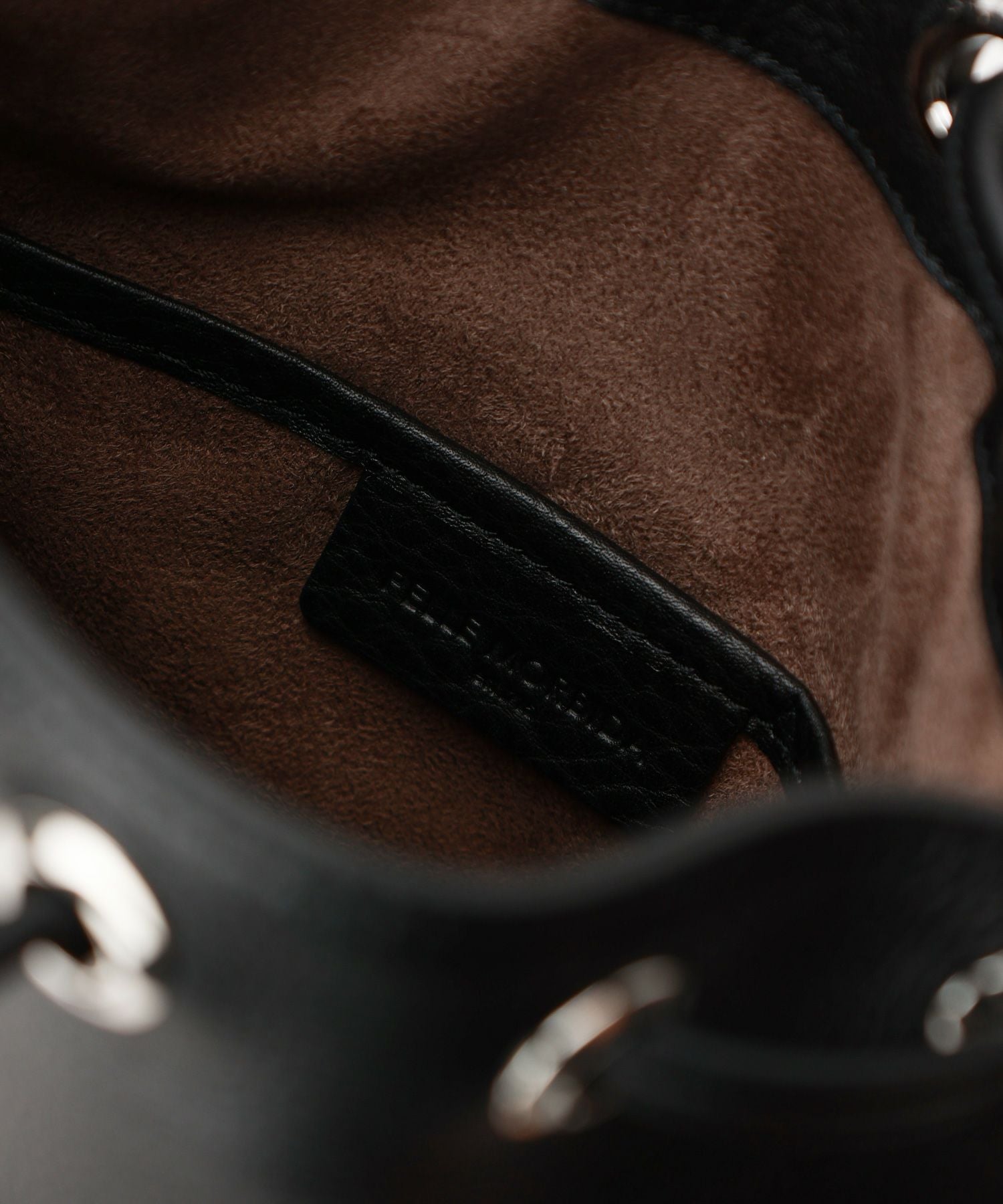 PELLE MORBIDA(ペッレモルビダ)】 ドローストリングバッグ｜PARIGOT