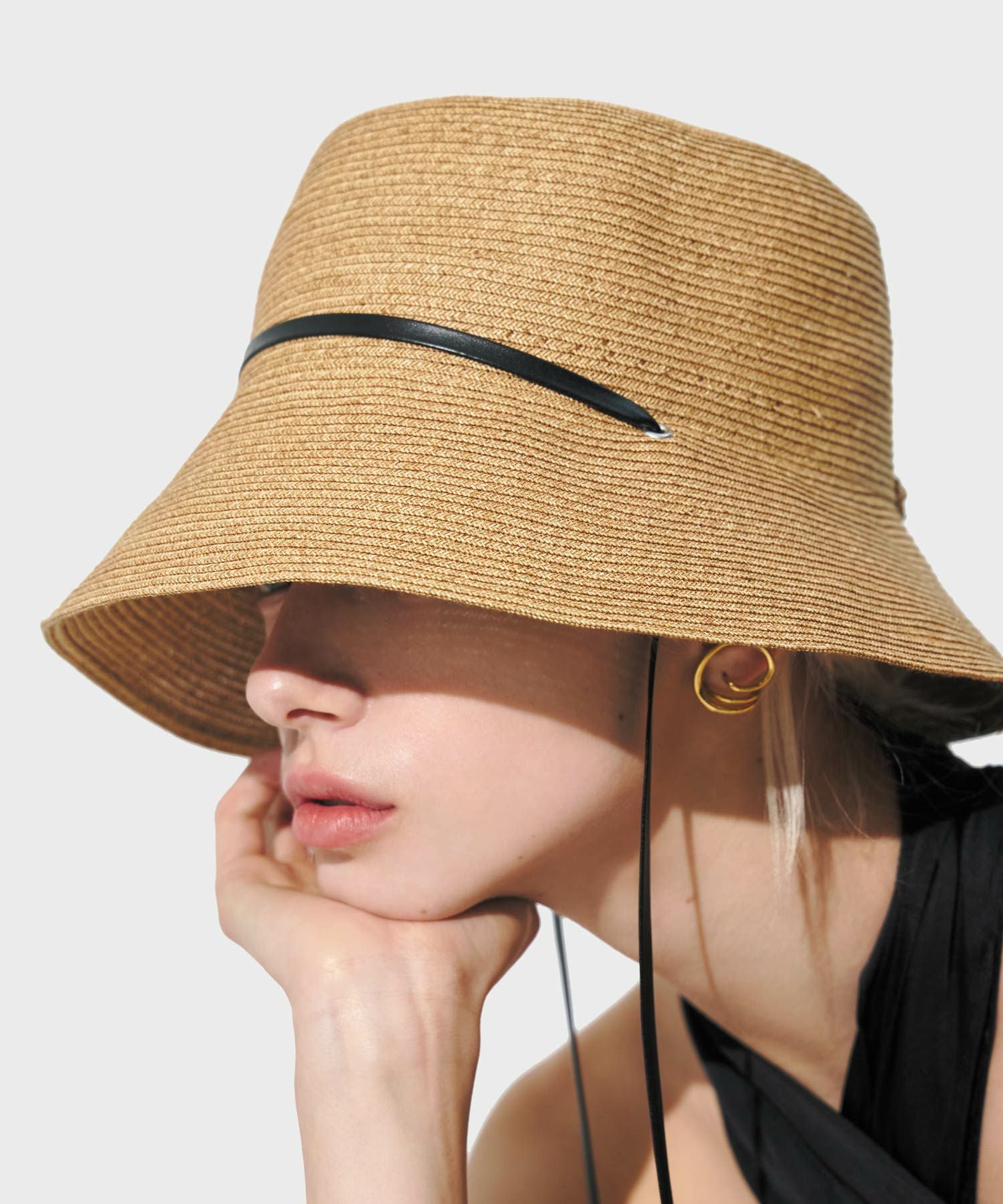 KIJIMA TAKAYUKI(キジマタカユキ)】 Paper Braid Bucket Hat｜PARIGOT