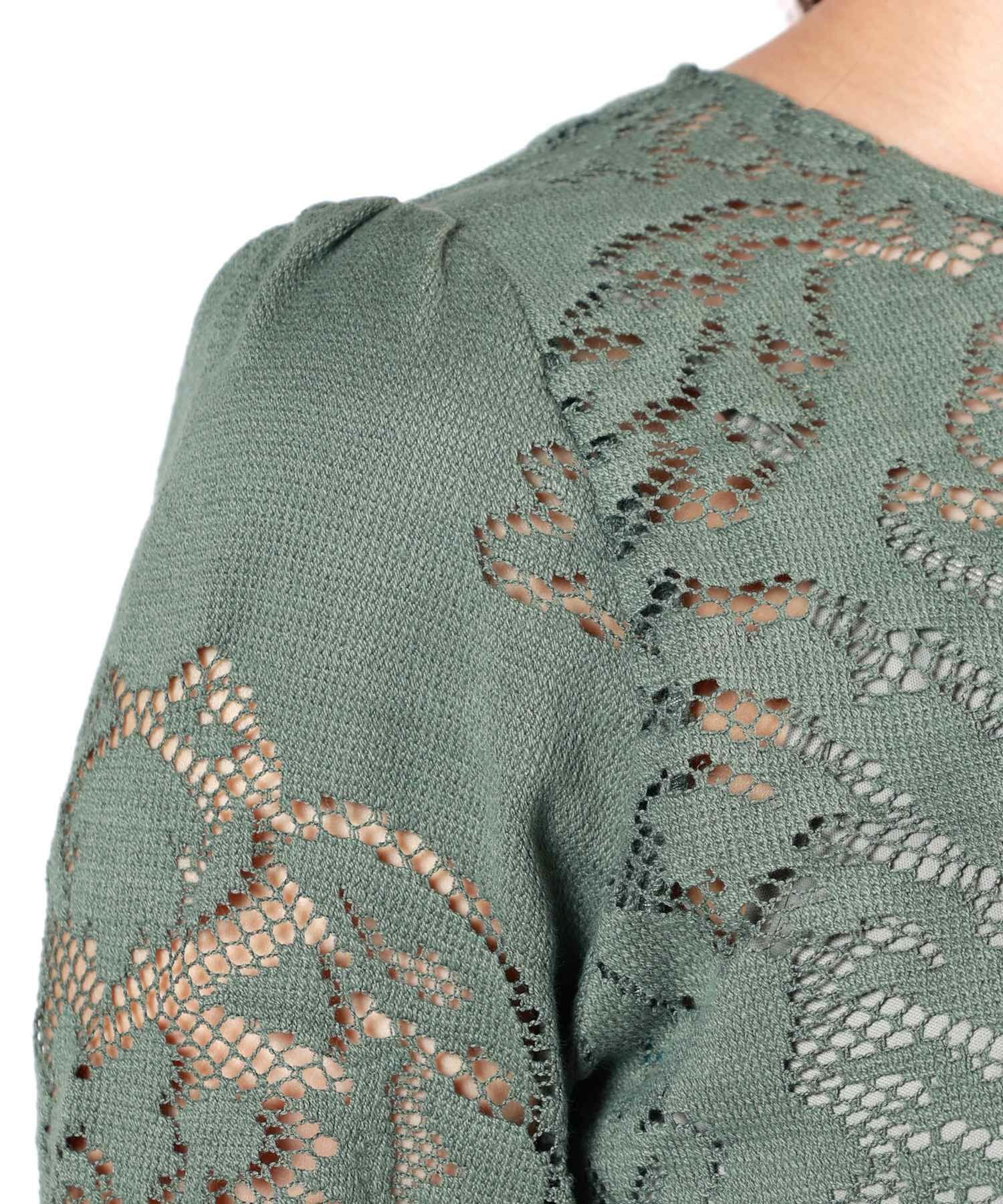 AMERI(アメリ)】PARIGOT別注 JACQUARD RUSSELL LACE DRESS｜PARIGOT
