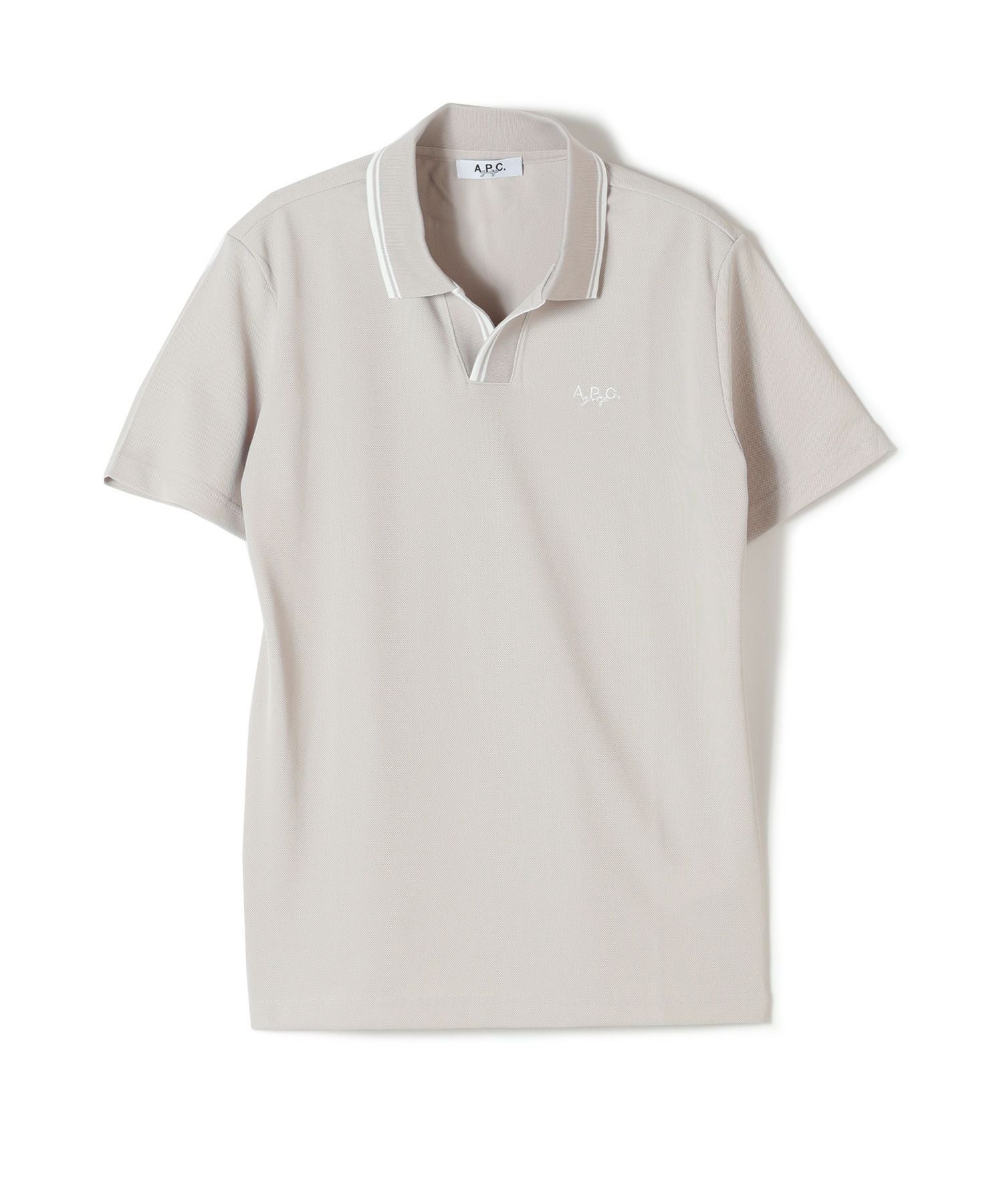 【本日限り価格】A.P.C. GOLF アーペーセー ポロシャツ 白 L A.P.C. GOLF(アーペーセーゴルフ)】 スキッパーポロ｜PARIGOT ONLINE