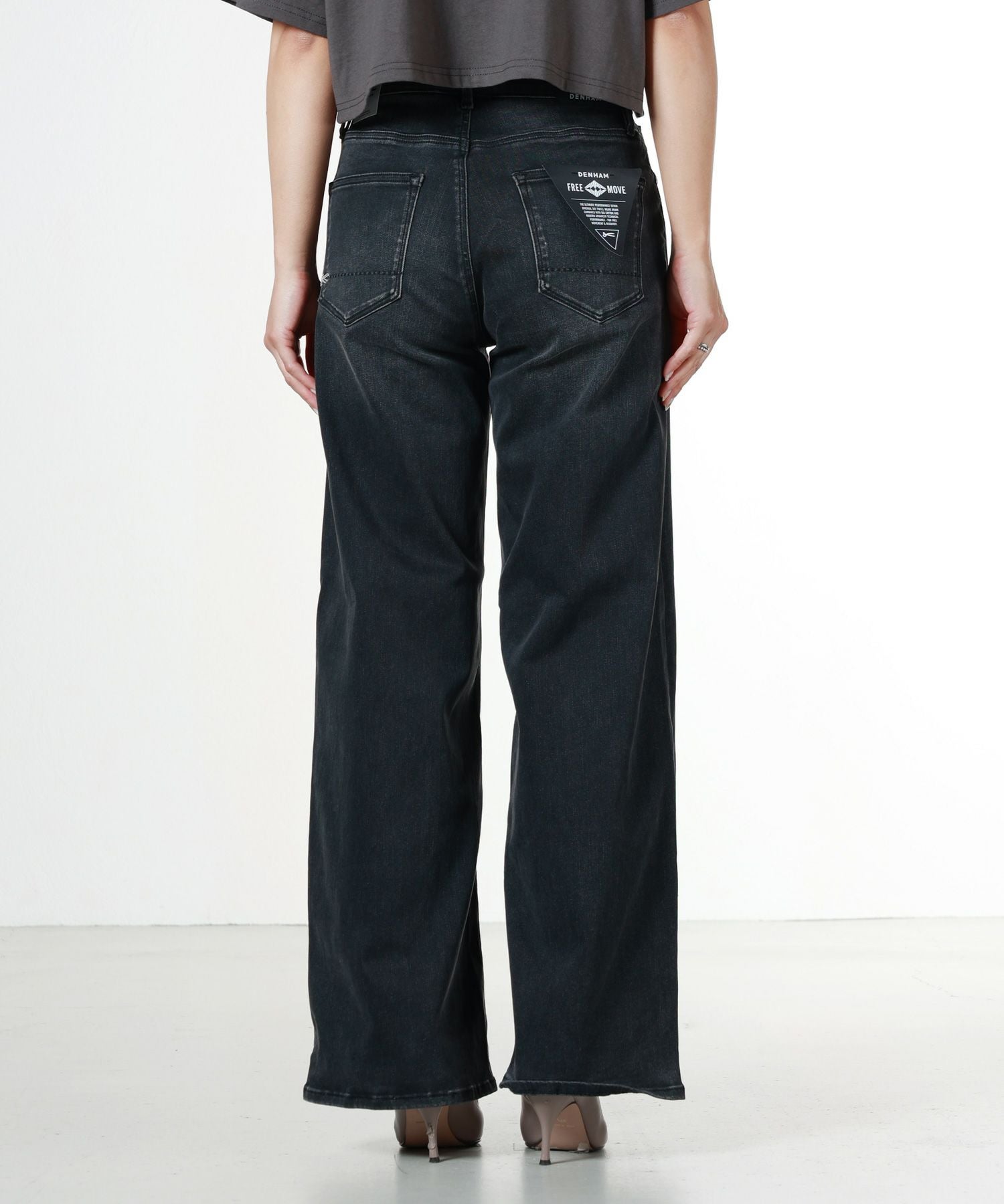 DENHAM(デンハム)】 KEIRA high raise wide leg デニムパンツ｜PARIGOT