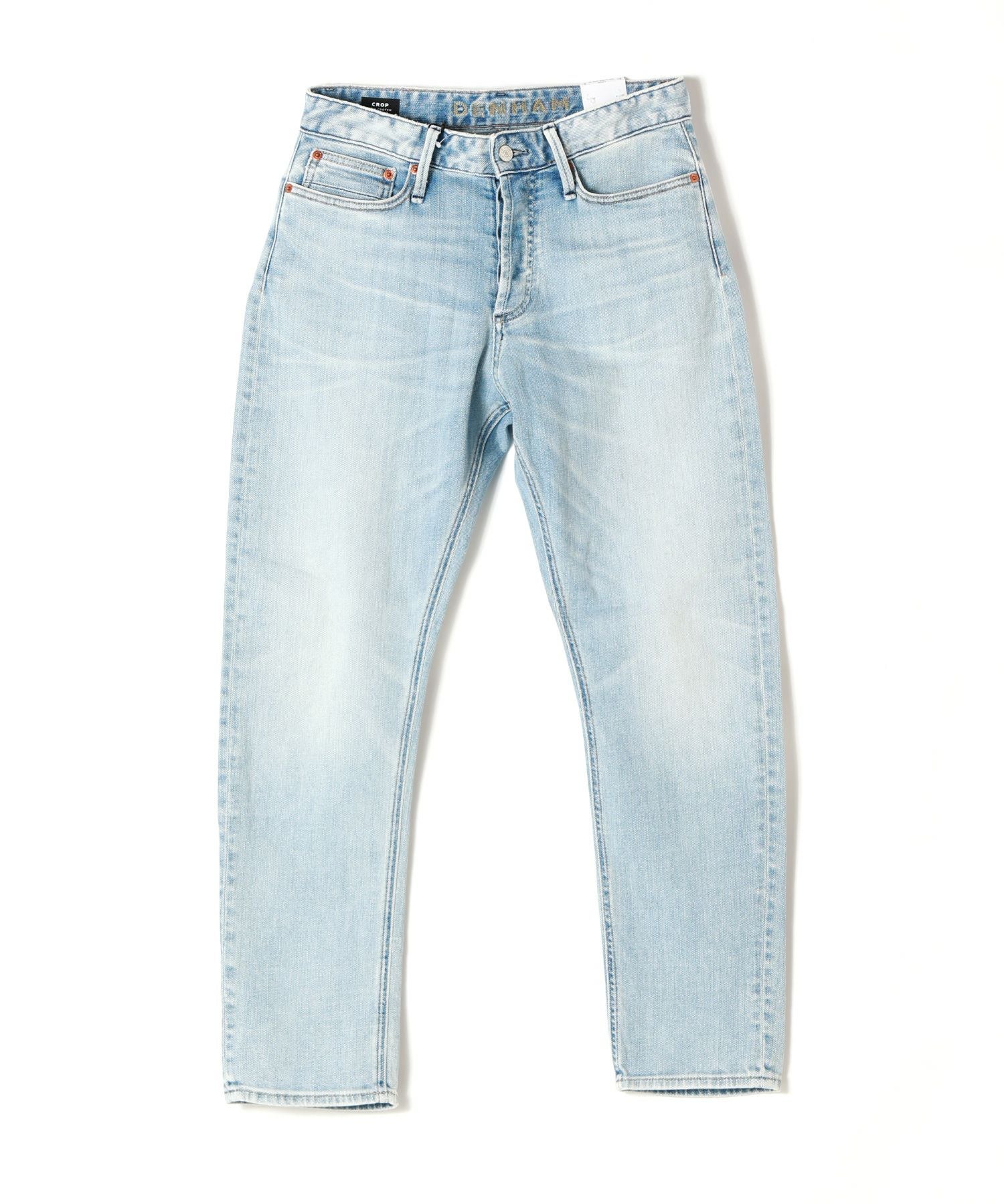 メンズ 【美品】DENHAM CROP BBR デニム ブルー 水色 夏デニム