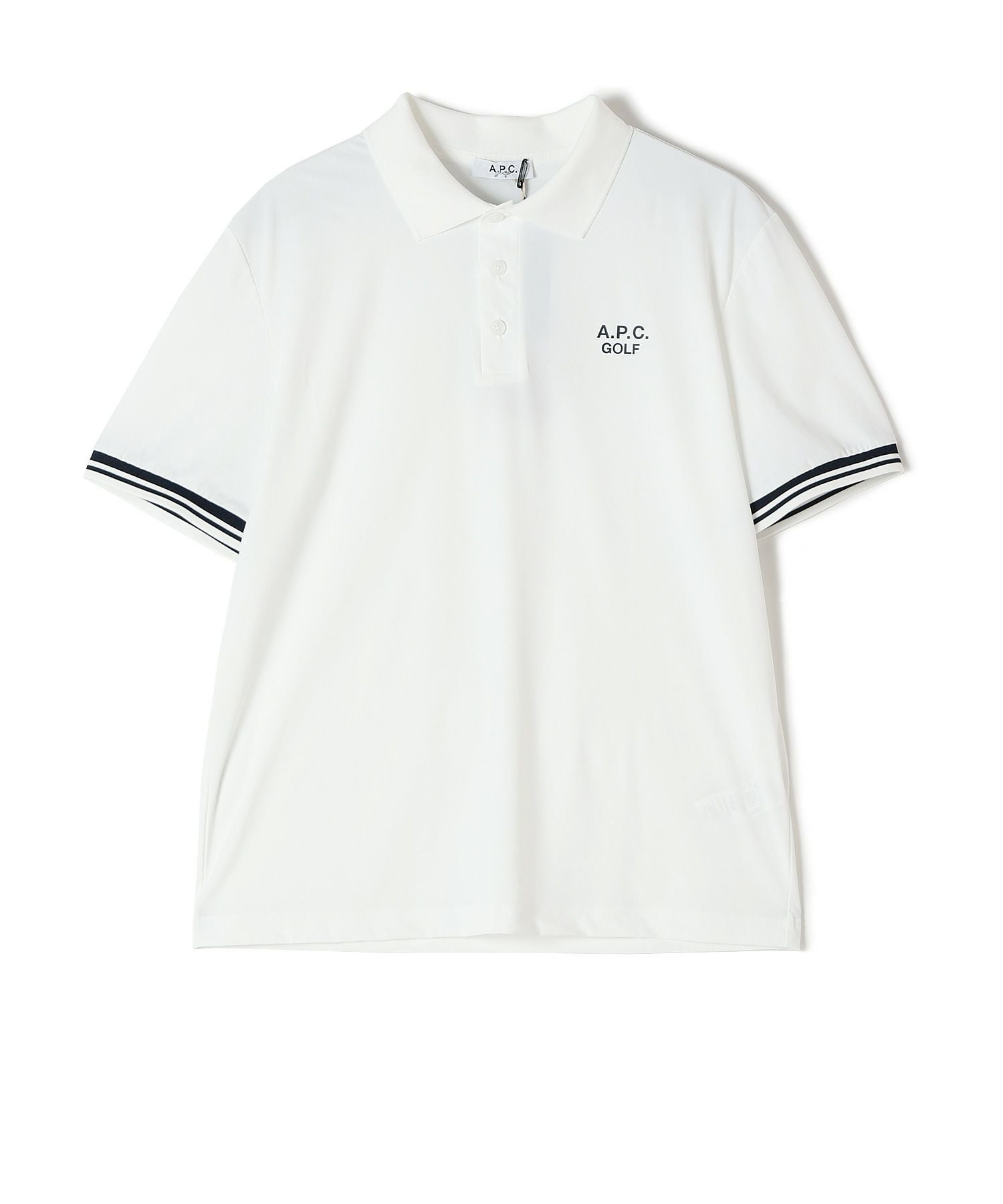 A.P.C. GOLF(アーペーセーゴルフ)】 袖ラインポロシャツ｜PARIGOT