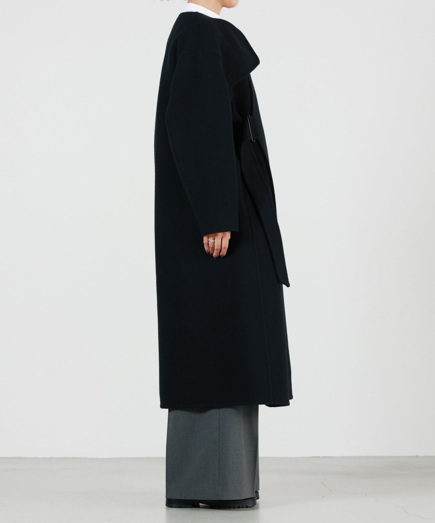 f*o様 HYKE コートブラック　サイズ1 HYKE(ハイク)】DOUBLE FACE DUFFLE COAT｜PARIGOT ONLINE（パリゴ