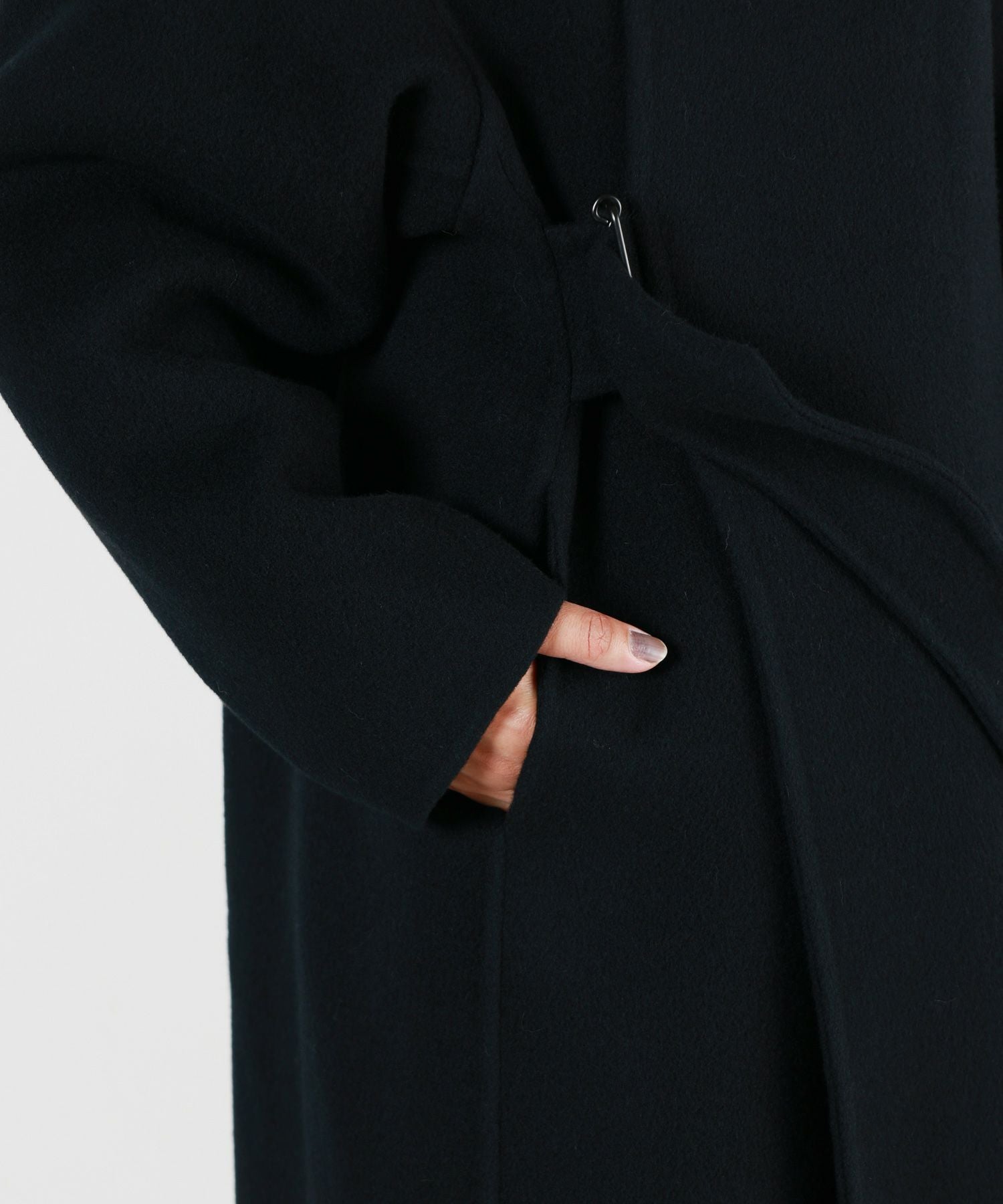 HYKE ハイクDOUBLE FACE TRENCH BLACKサイズ1 HYKE(ハイク)】 DOUBLE FACE TRENCH｜PARIGOT ONLINE（パリゴオンライン）