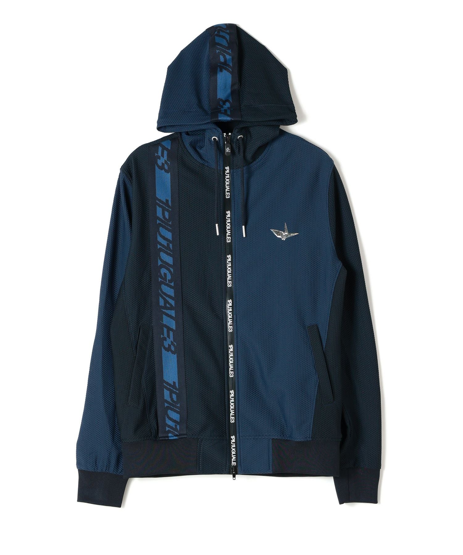 【未使用】1piu1uguale3 zip Parker 1PIU1UGUALE3(ウノ ピゥ ウノ ウグァーレ トレ)】 ZIP PARKER LOGO