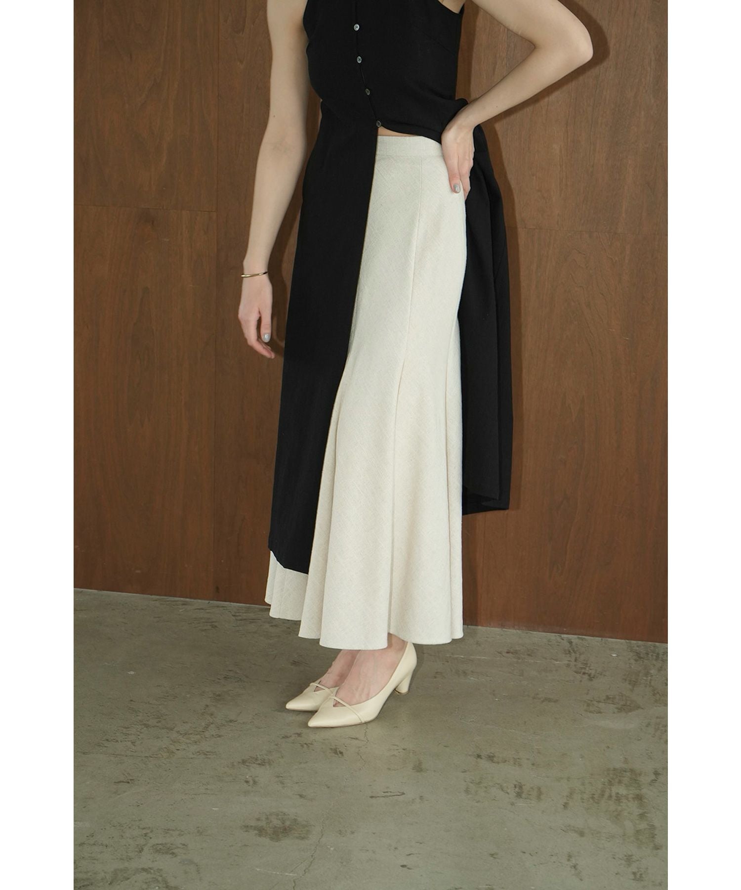CLANE(クラネ)】 LINEN MAXI MERMAID SKIRT｜PARIGOT ONLINE（パリゴ