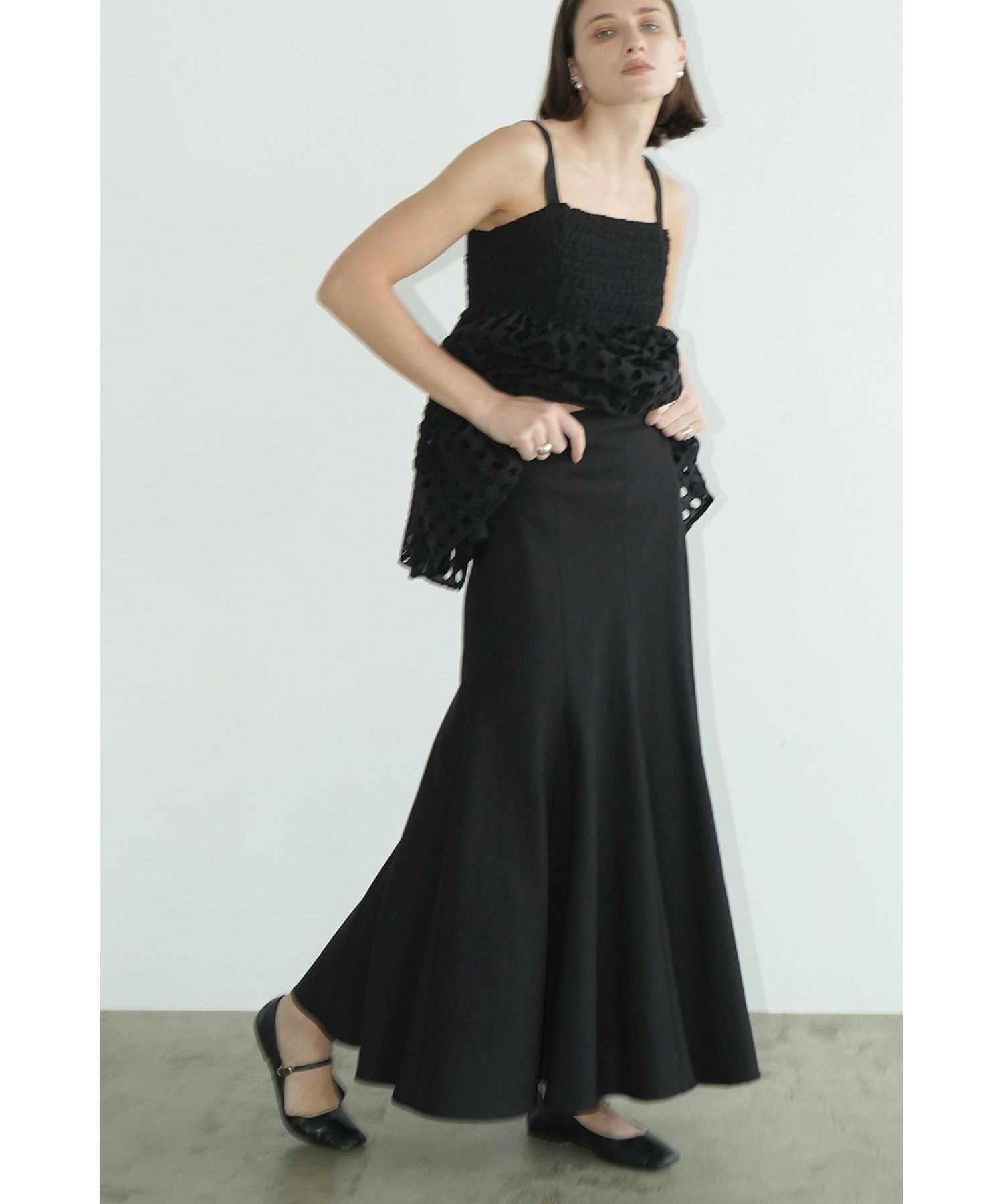 CLANE(クラネ)】 LINEN MAXI MERMAID SKIRT｜PARIGOT ONLINE（パリゴ