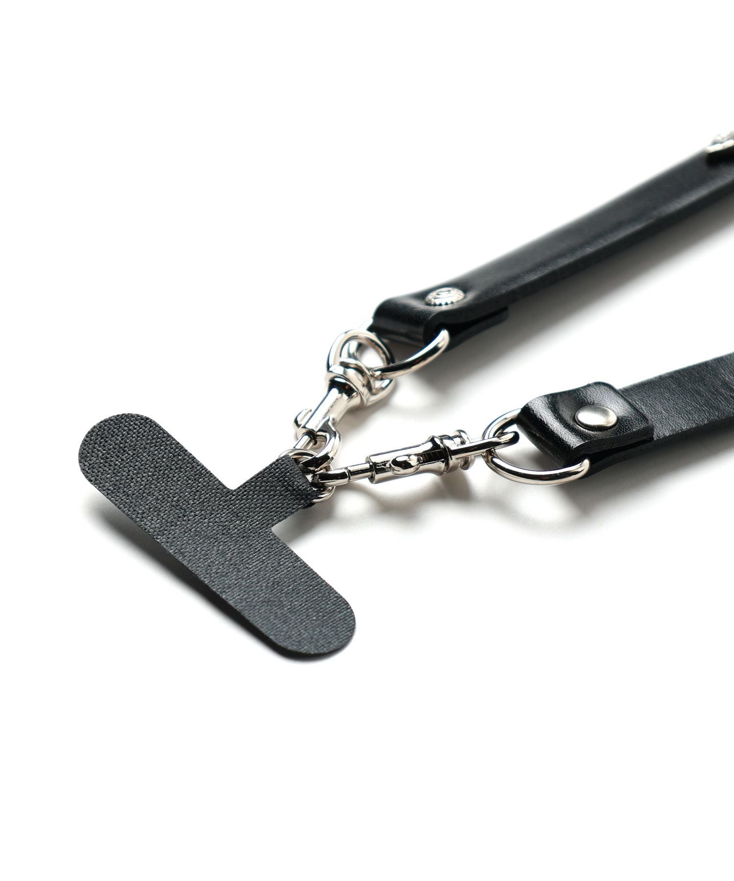 TOGA TOO(トーガ トゥー)】 Leather Nylon Phone Strap｜PARIGOT