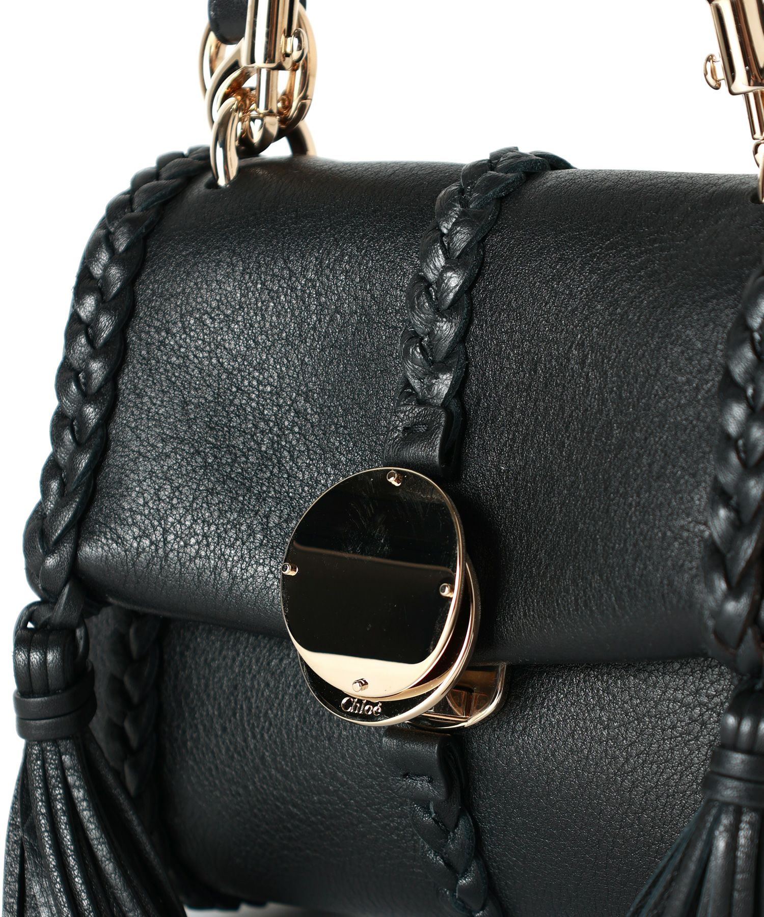 Chloe(クロエ)】 グレインレザー製PENELOPEミニソフトショルダーバッグ