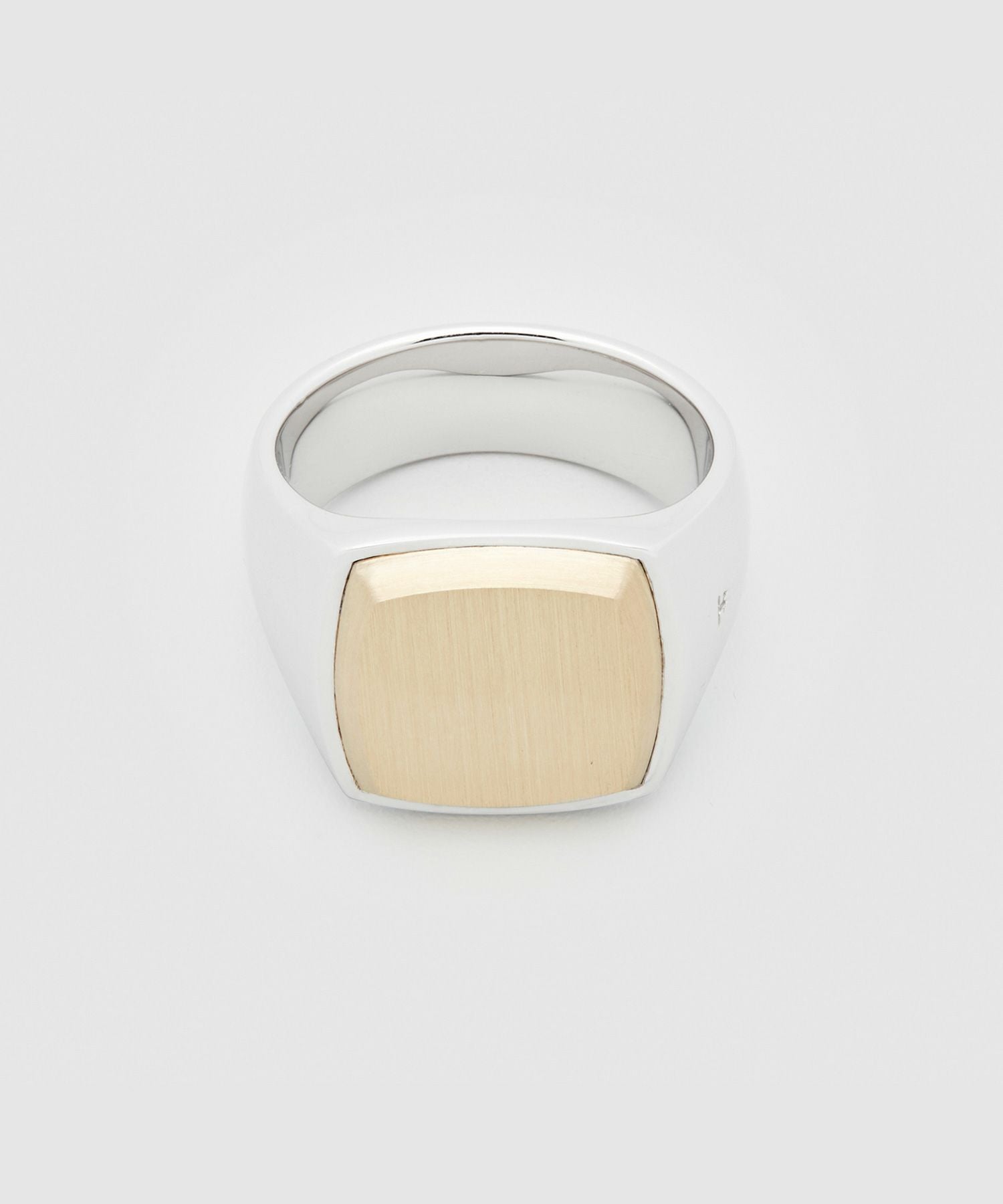 TOM WOOD(トムウッド)】 Cushion Gold Top リング(Men's size