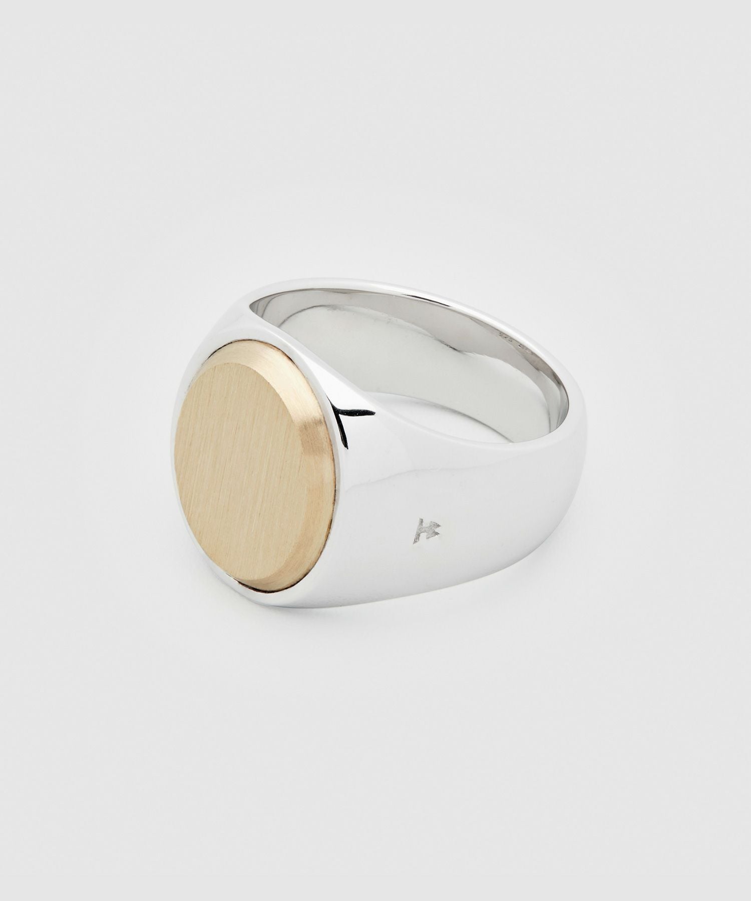 TOM WOOD(トムウッド)】 Oval Gold Top リング(Men's size)｜PARIGOT