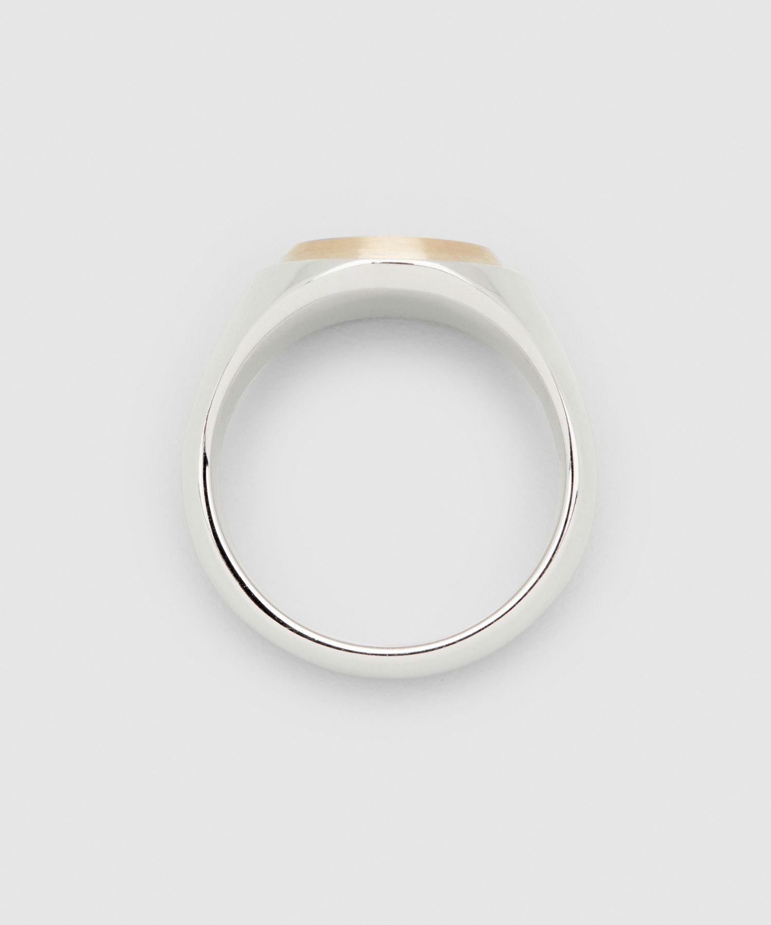 TOM WOOD(トムウッド)】 Oval Gold Top リング(Men's size)｜PARIGOT