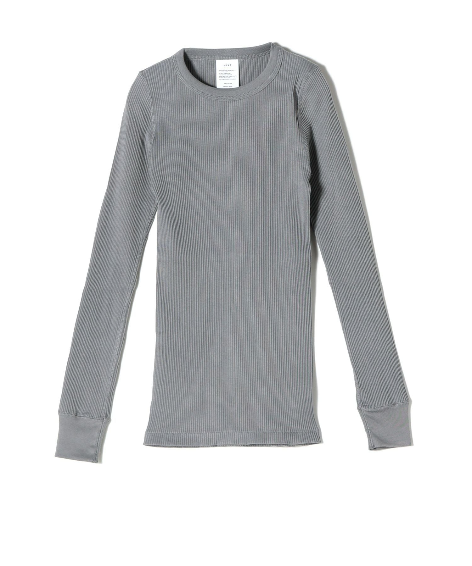 HYKE(ハイク)】 LONG-SLV TEE｜PARIGOT ONLINE（パリゴオンライン）