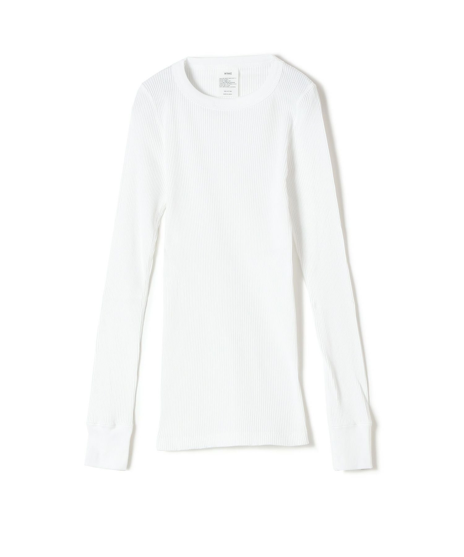 HYKE(ハイク)】 LONG-SLV TEE｜PARIGOT ONLINE（パリゴオンライン）