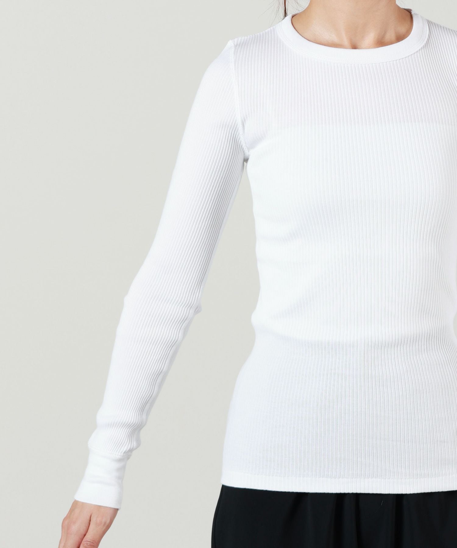 HYKE(ハイク)】 LONG-SLV TEE｜PARIGOT ONLINE（パリゴオンライン）