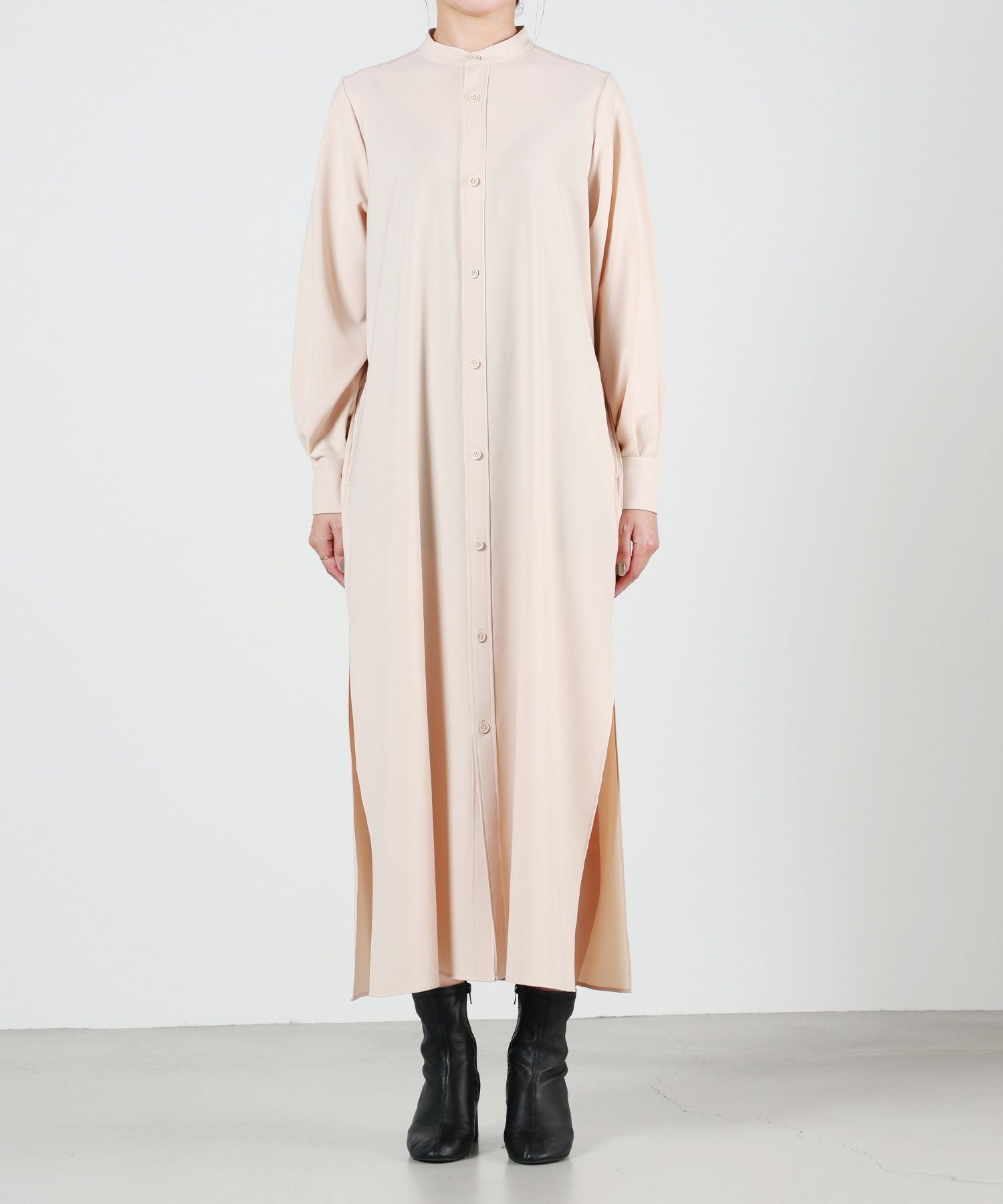 HYKE(ハイク)】 MAXI SHIRT DRESS｜PARIGOT ONLINE（パリゴオンライン）