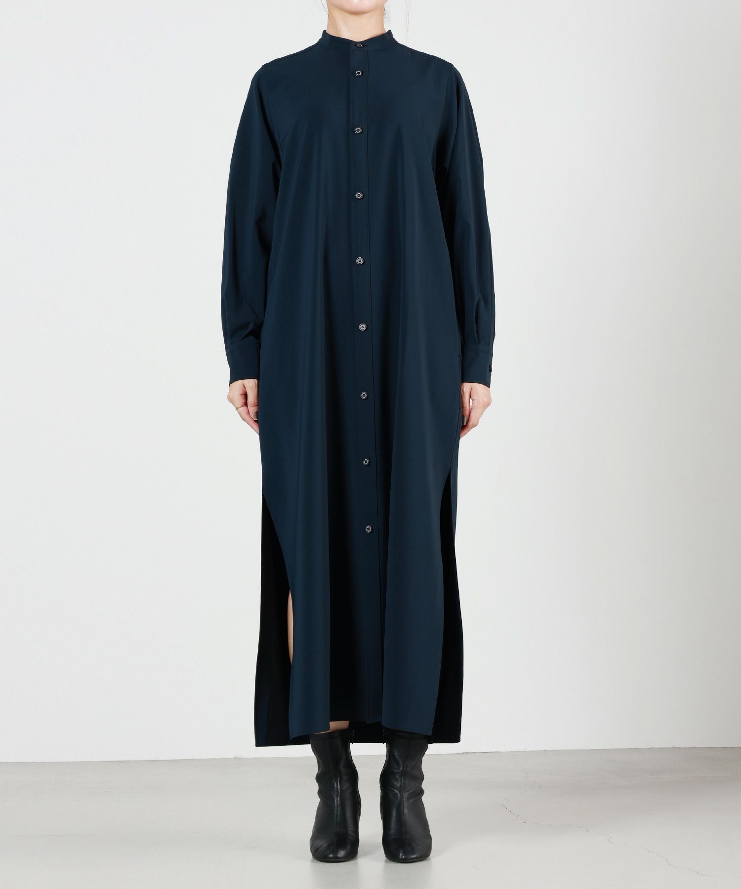 HYKE(ハイク)】 MAXI SHIRT DRESS｜PARIGOT ONLINE（パリゴオンライン）