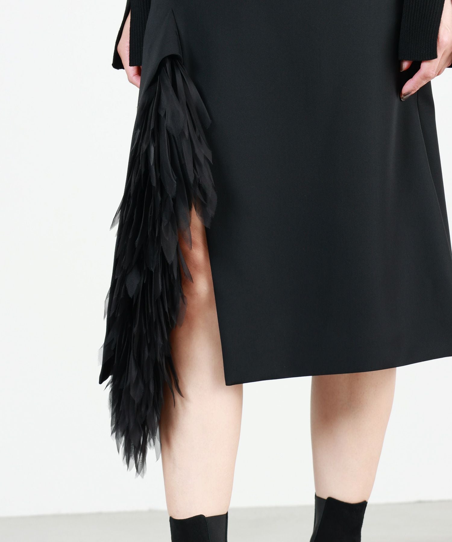 STELLA McCARTNEY(ステラ・マッカートニー)】 スリットスカート