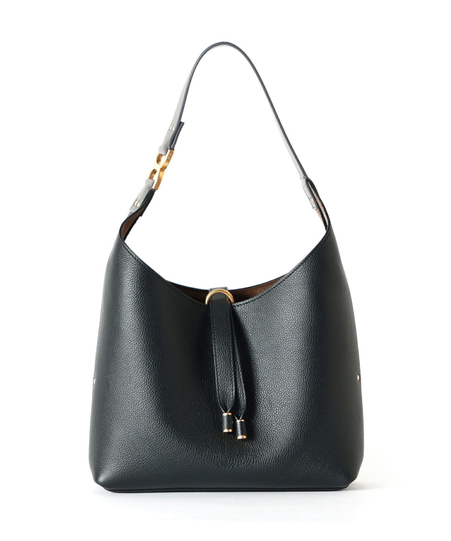 Chloe(クロエ)】 グレインレザー製 MARCIEスモールホーボーバッグ