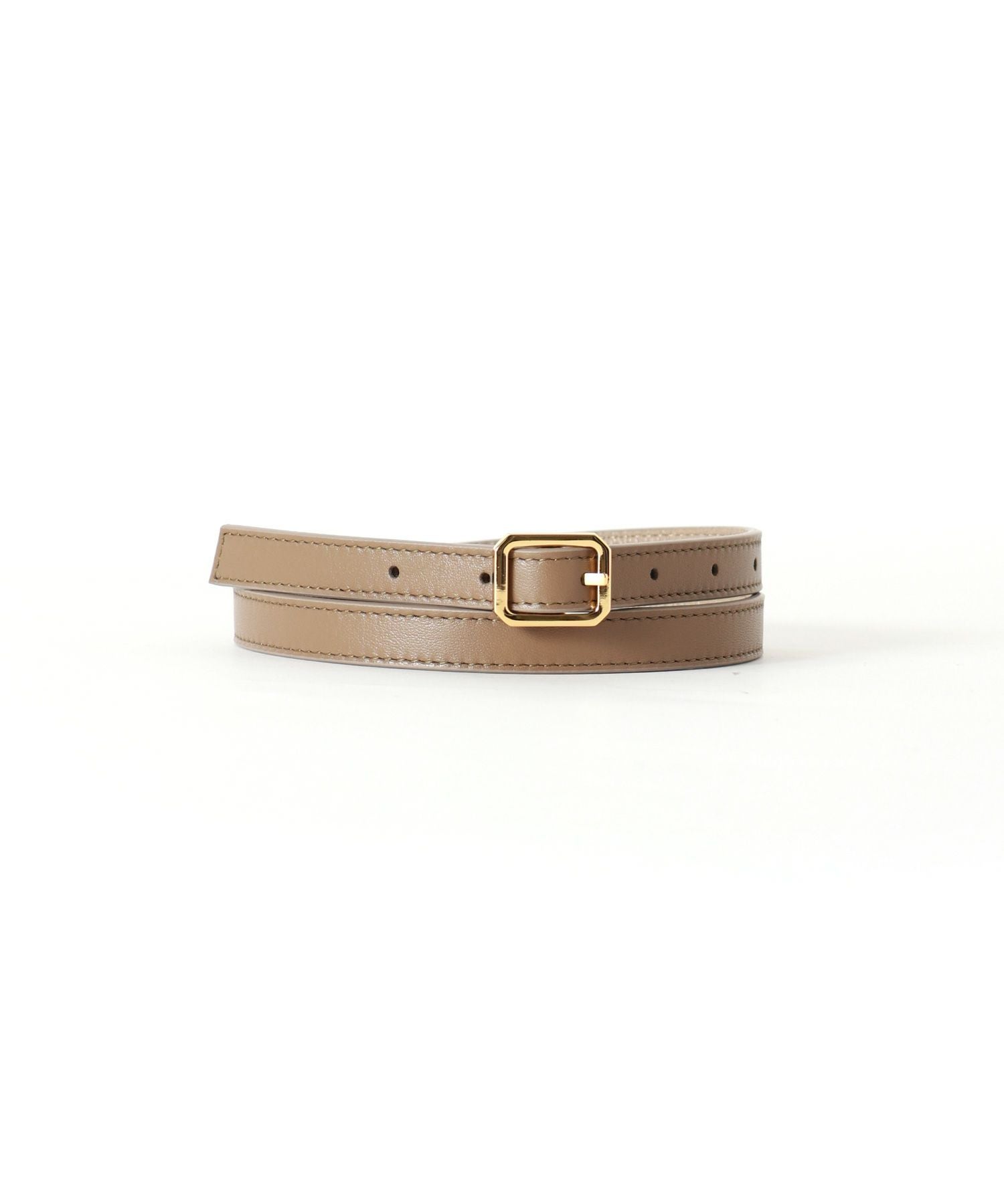 MAISON BOINET クラシックベルト 94487 BR MAISON BOINET(メゾンボワネ)】 スキニーベルト｜PARIGOT ONLINE