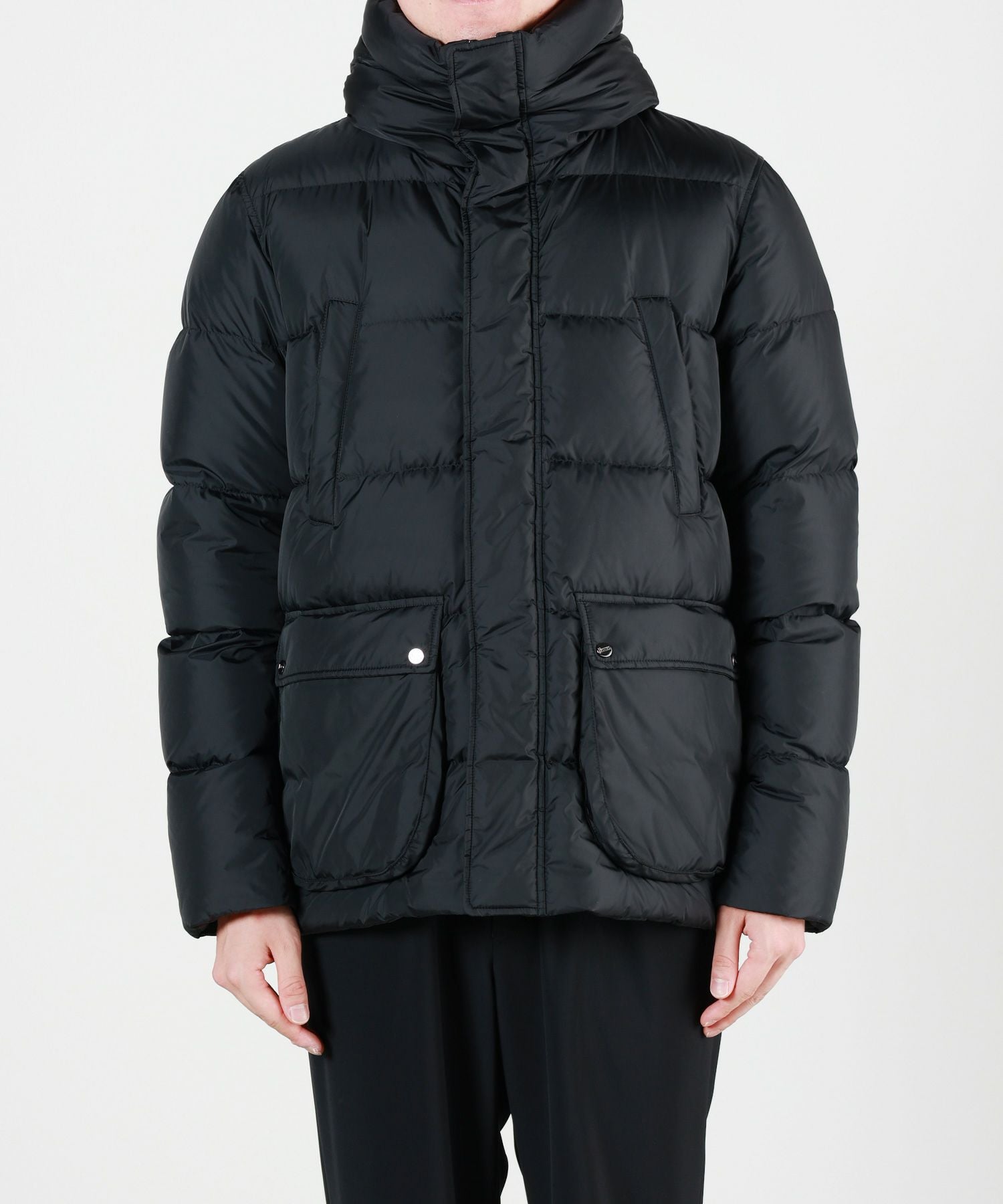 [ちさと]新品　未使用品　Herno ダークネイビー　ブルゾン ヘルノ / HERNO / スタンドカラー ブルゾン / 軽量 / 撥水 / GI000518U