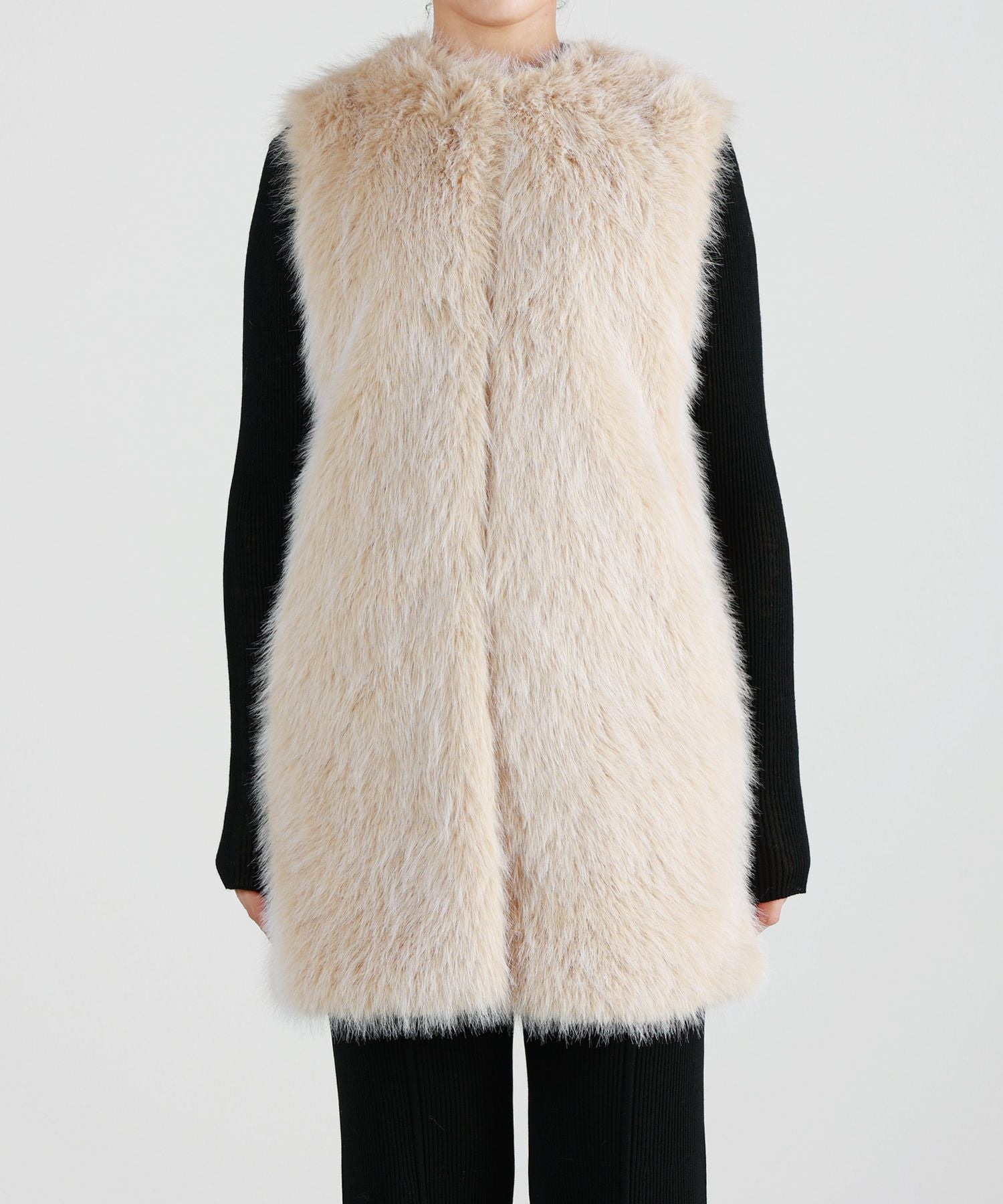 HERNO(ヘルノ)】FULLNESS FAUX FUR ベスト｜PARIGOT ONLINE（パリゴ