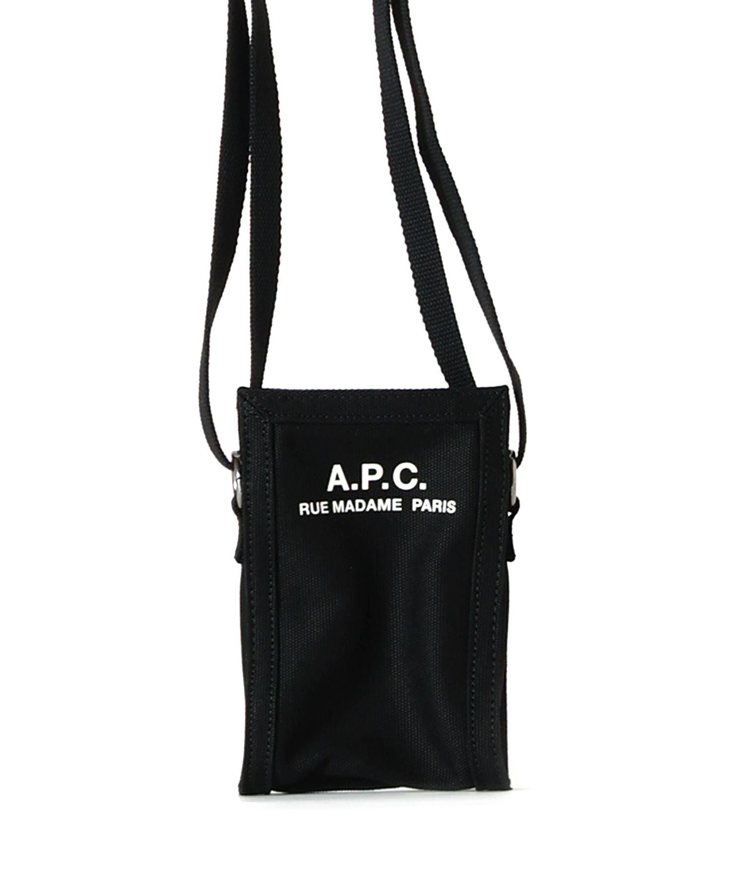 ショルダーバッグ APC A.P.C.(アーペーセー)】 ロゴキャンバスミニショルダーバッグ｜PARIGOT