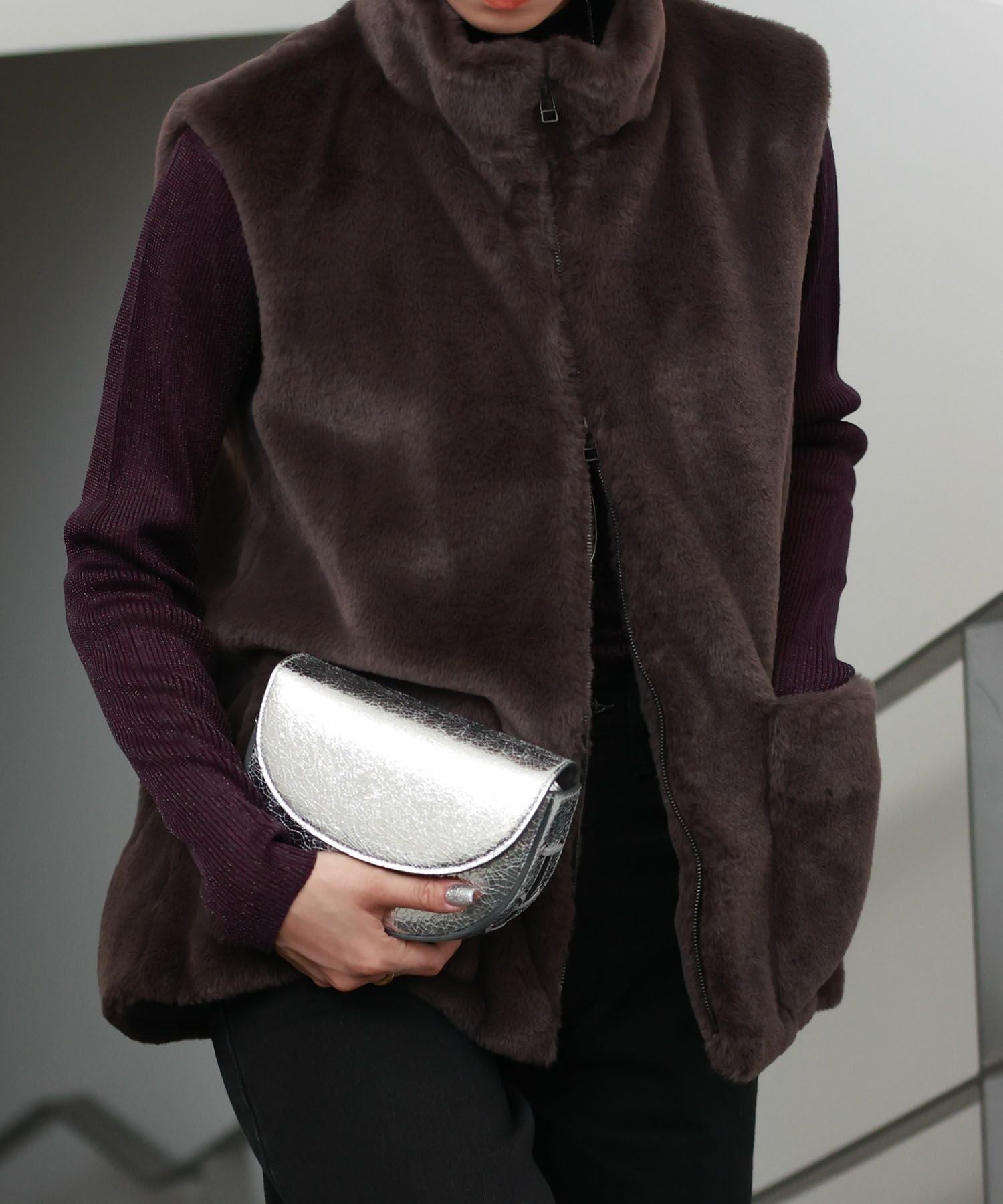 VACHEMENT(ヴァシュモン)】PARIGOT別注 エコファーベスト｜PARIGOT