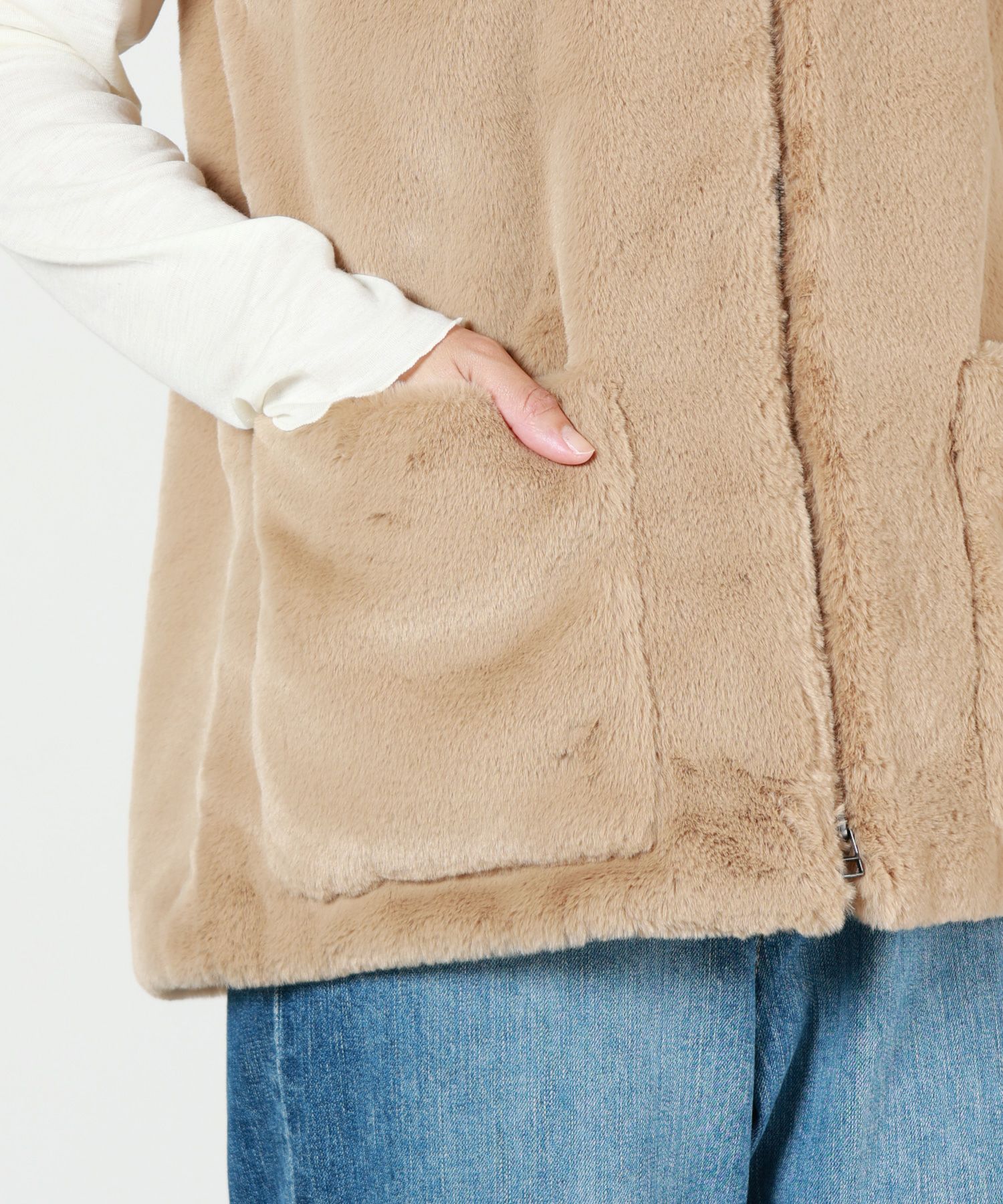 VACHEMENT(ヴァシュモン)】PARIGOT別注 エコファーベスト｜PARIGOT