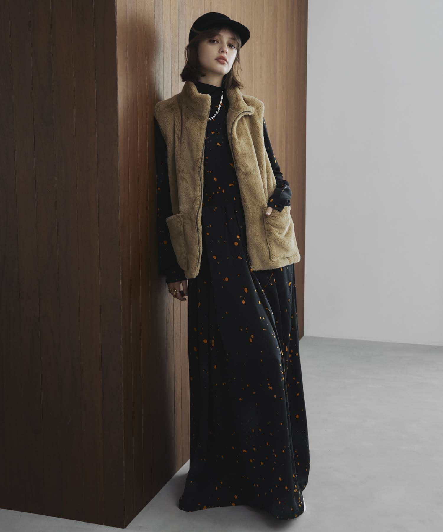 VACHEMENT(ヴァシュモン)】PARIGOT別注 エコファーベスト｜PARIGOT