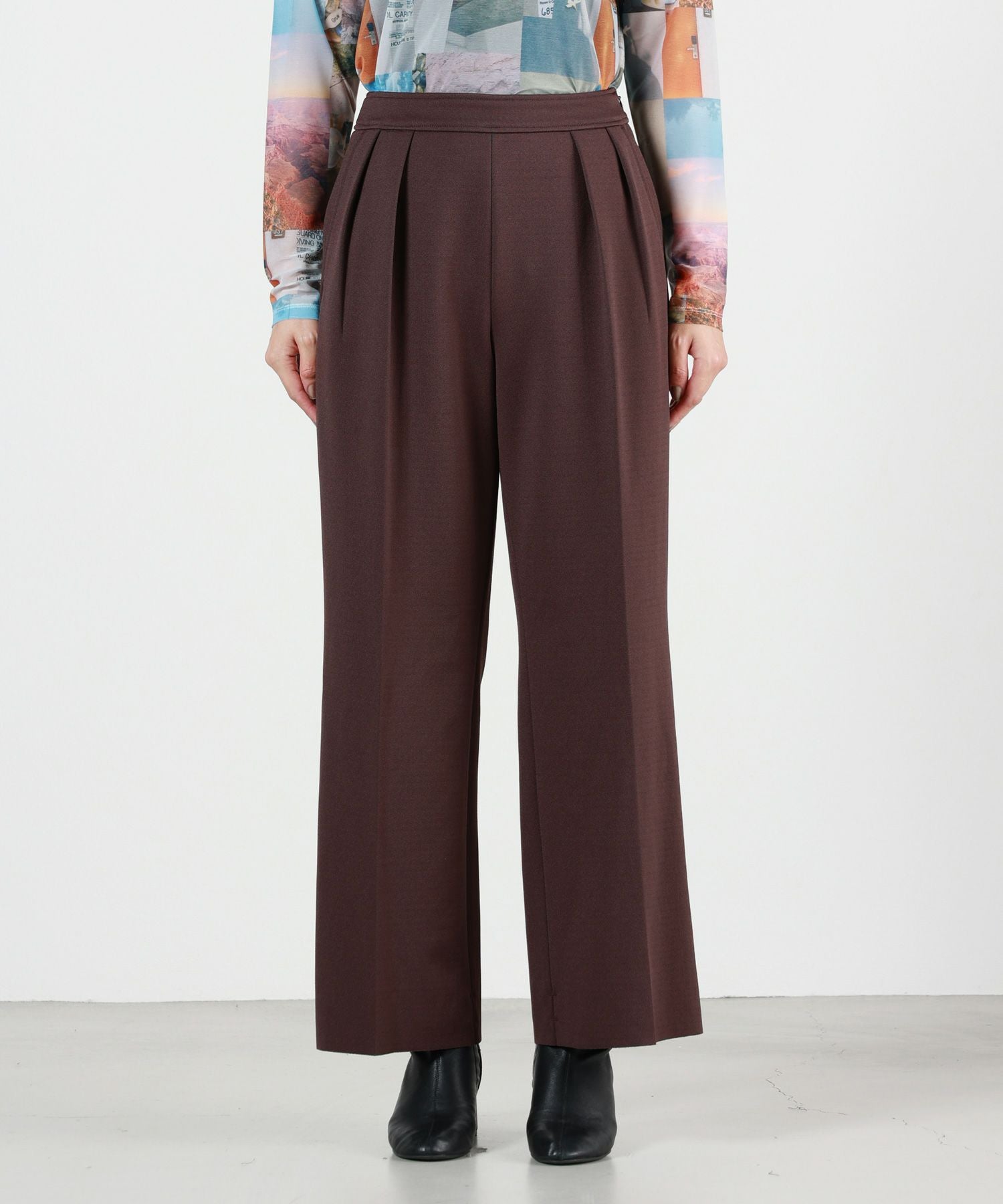 PHEENY(フィーニー)】 Amunzen 2 tuck wide pants｜PARIGOT ONLINE