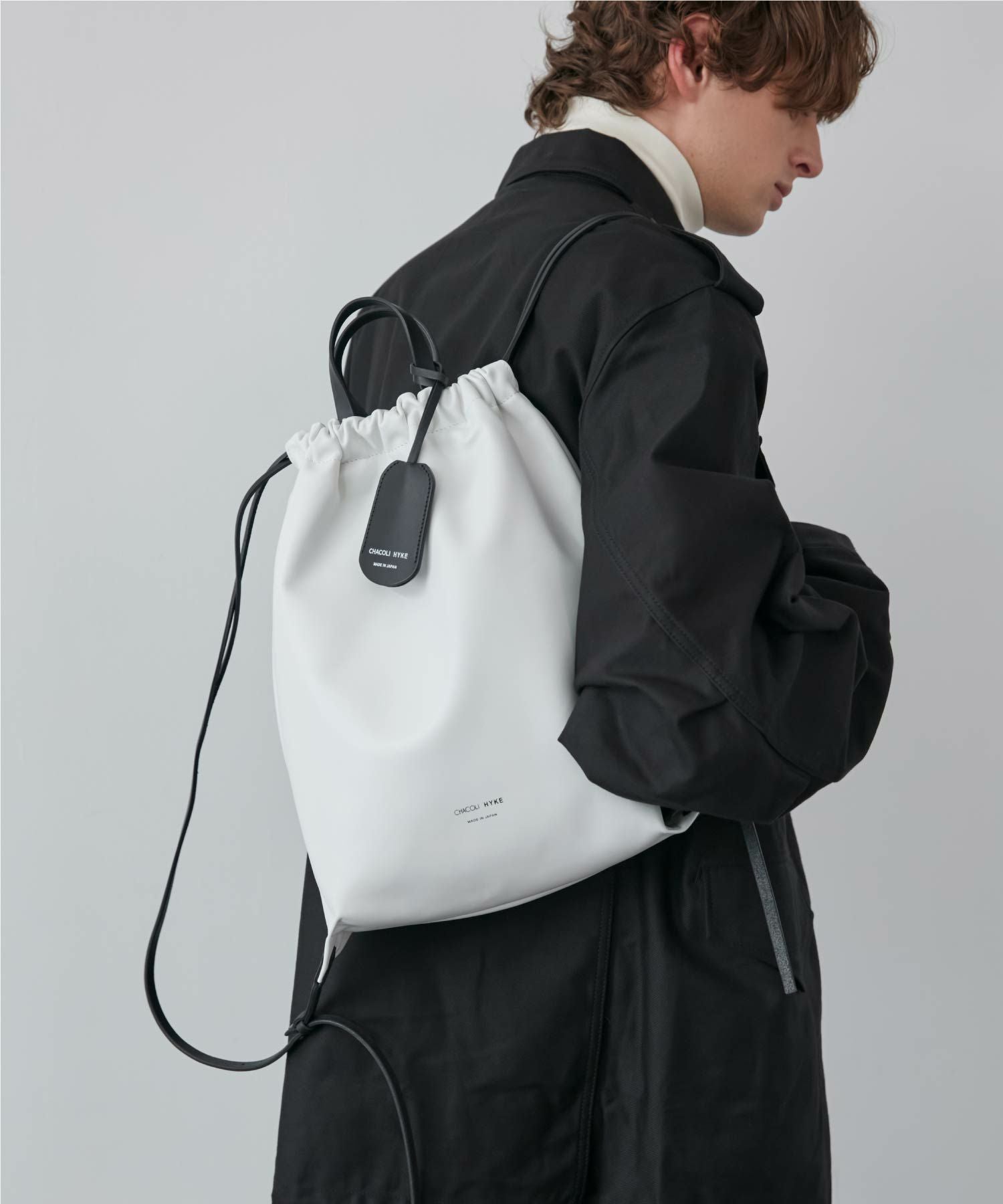 新品 HYKE CHACOLI LEATHER KNAPSACK HYKE – CHACOLI shop