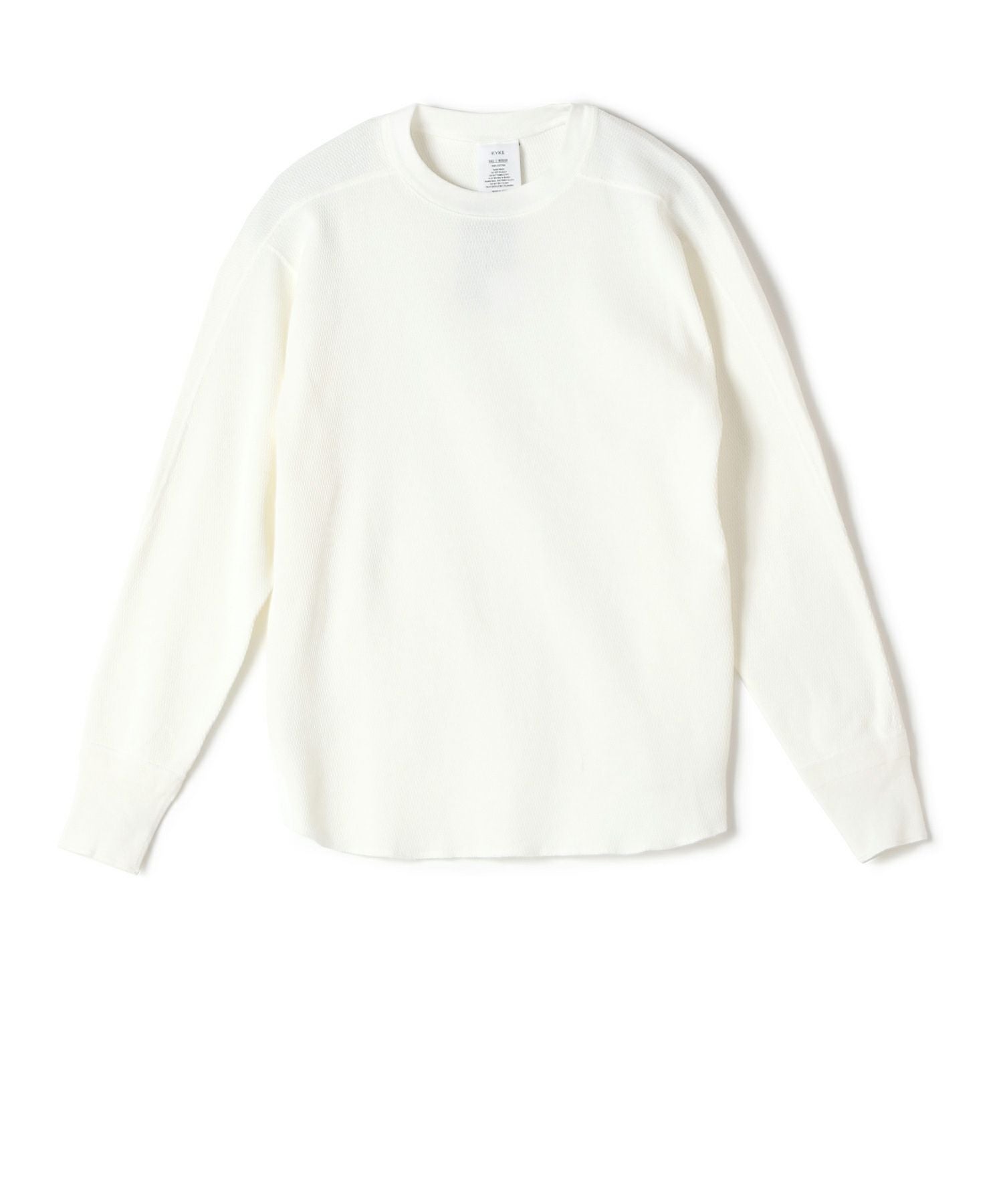 HYKE(ハイク)】 THERMAL SHIRT｜PARIGOT ONLINE（パリゴオンライン）