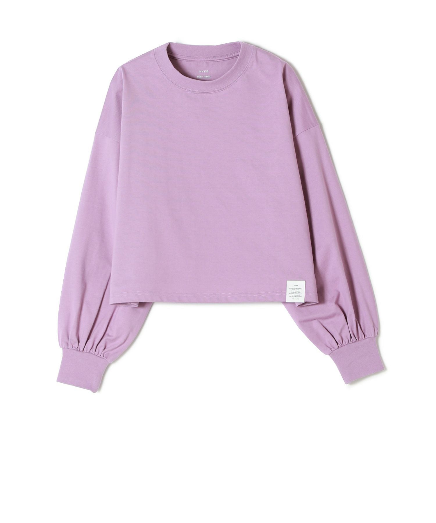 HYKE(ハイク)】 CROPPED LONG SLV TEE｜PARIGOT ONLINE（パリゴ