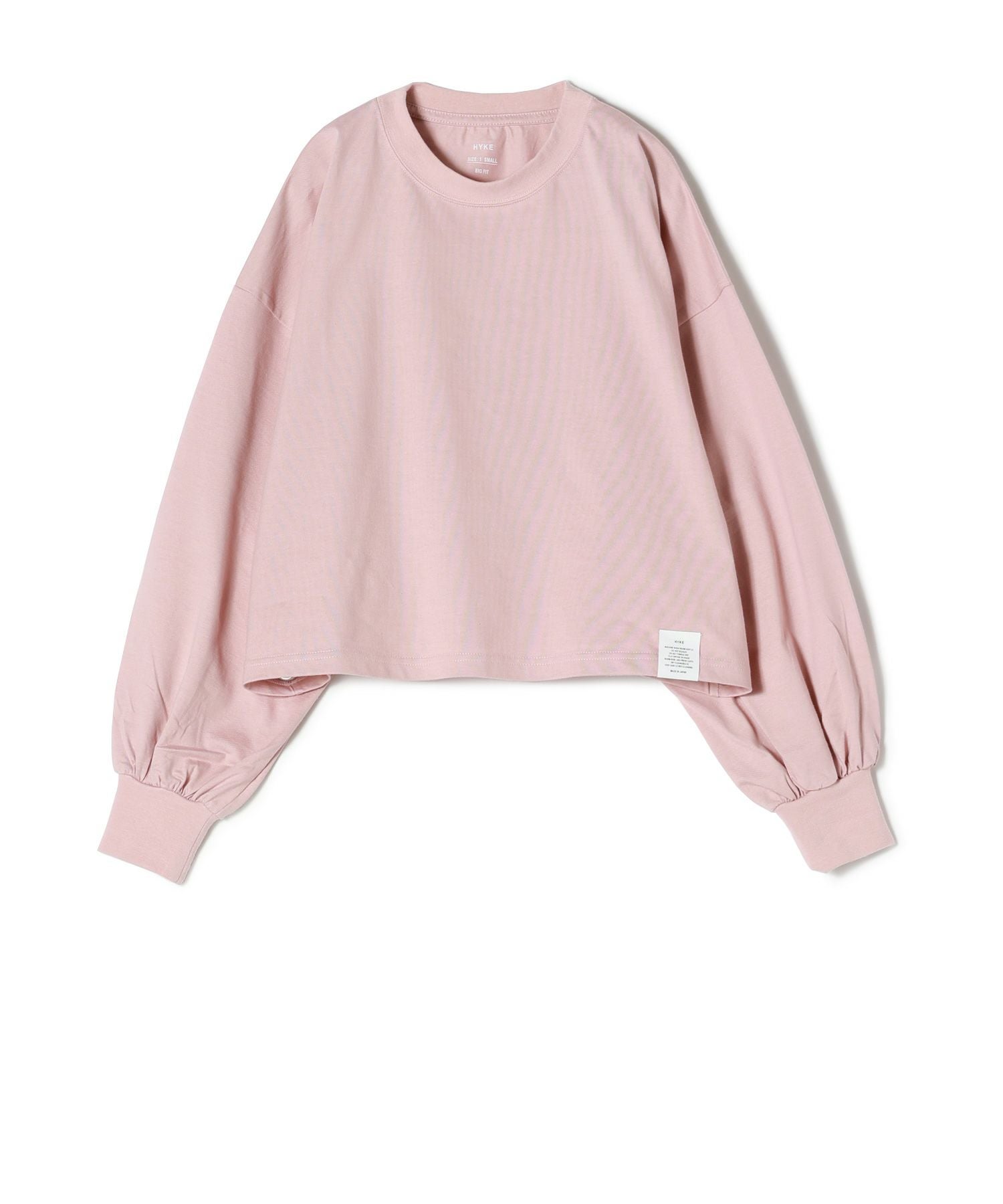 HYKE(ハイク)】 CROPPED LONG SLV TEE｜PARIGOT ONLINE（パリゴ