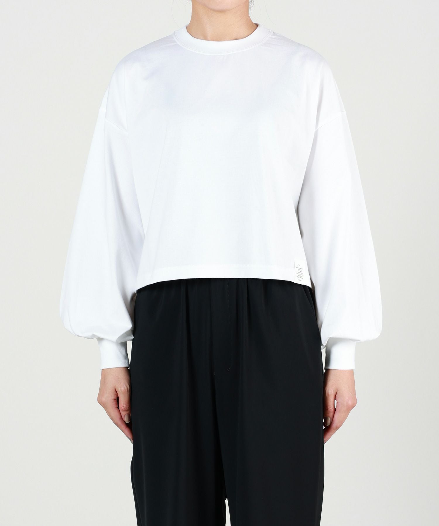HYKE(ハイク)】 CROPPED LONG SLV TEE｜PARIGOT ONLINE（パリゴ