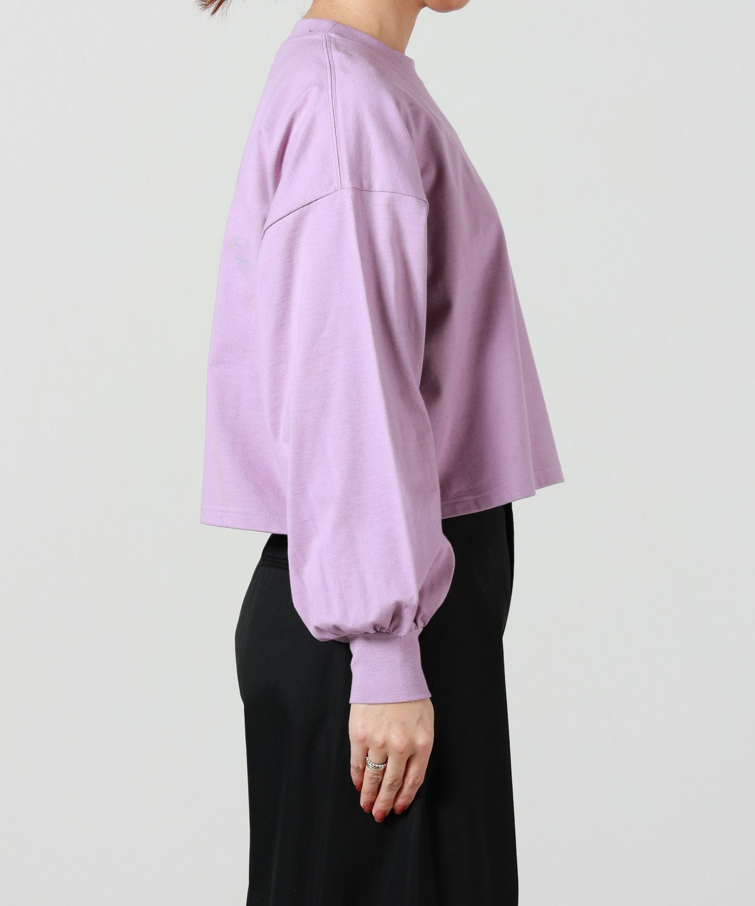 HYKE(ハイク)】 CROPPED LONG SLV TEE｜PARIGOT ONLINE（パリゴ